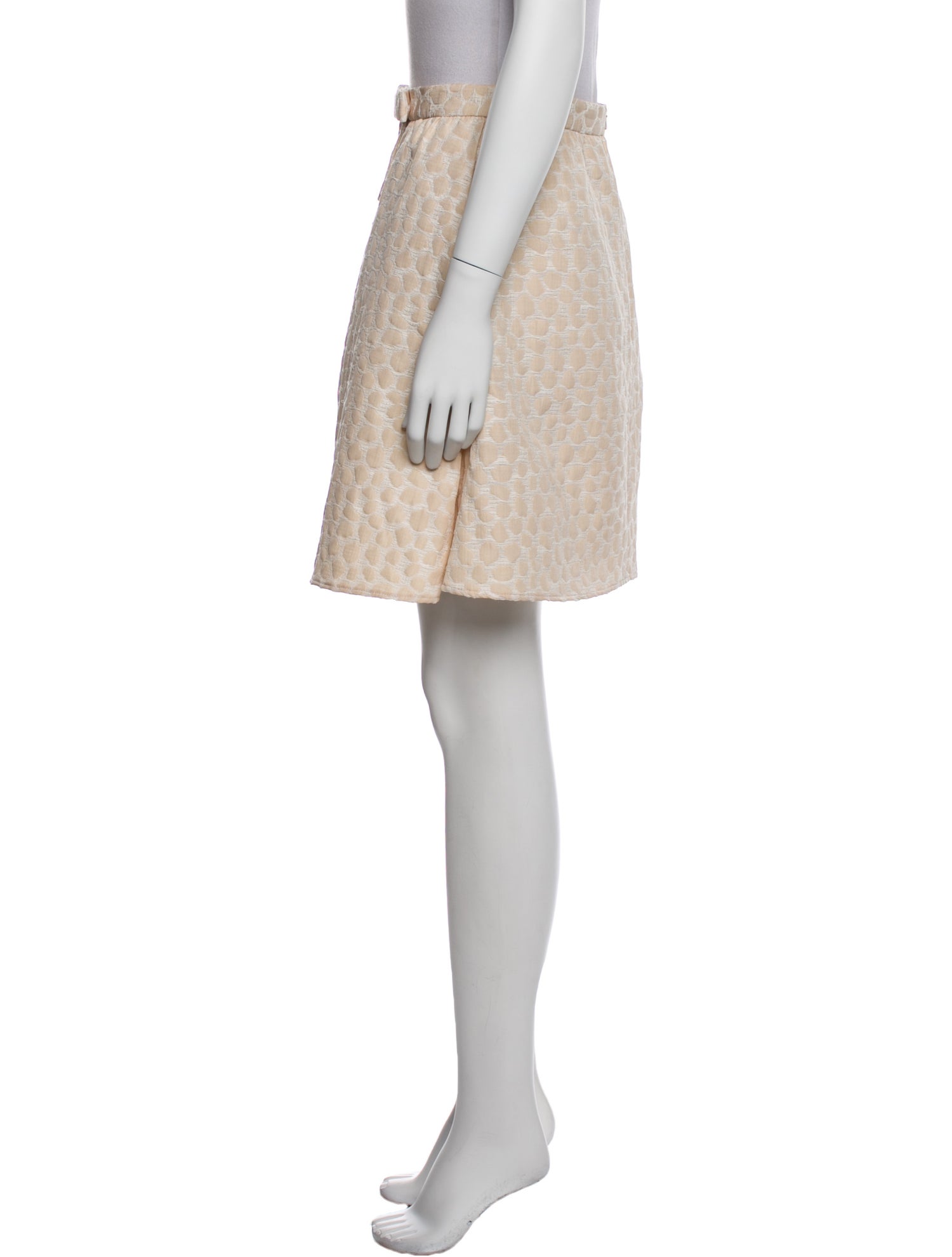 Karen Walker Printed Knee-Length Skirt