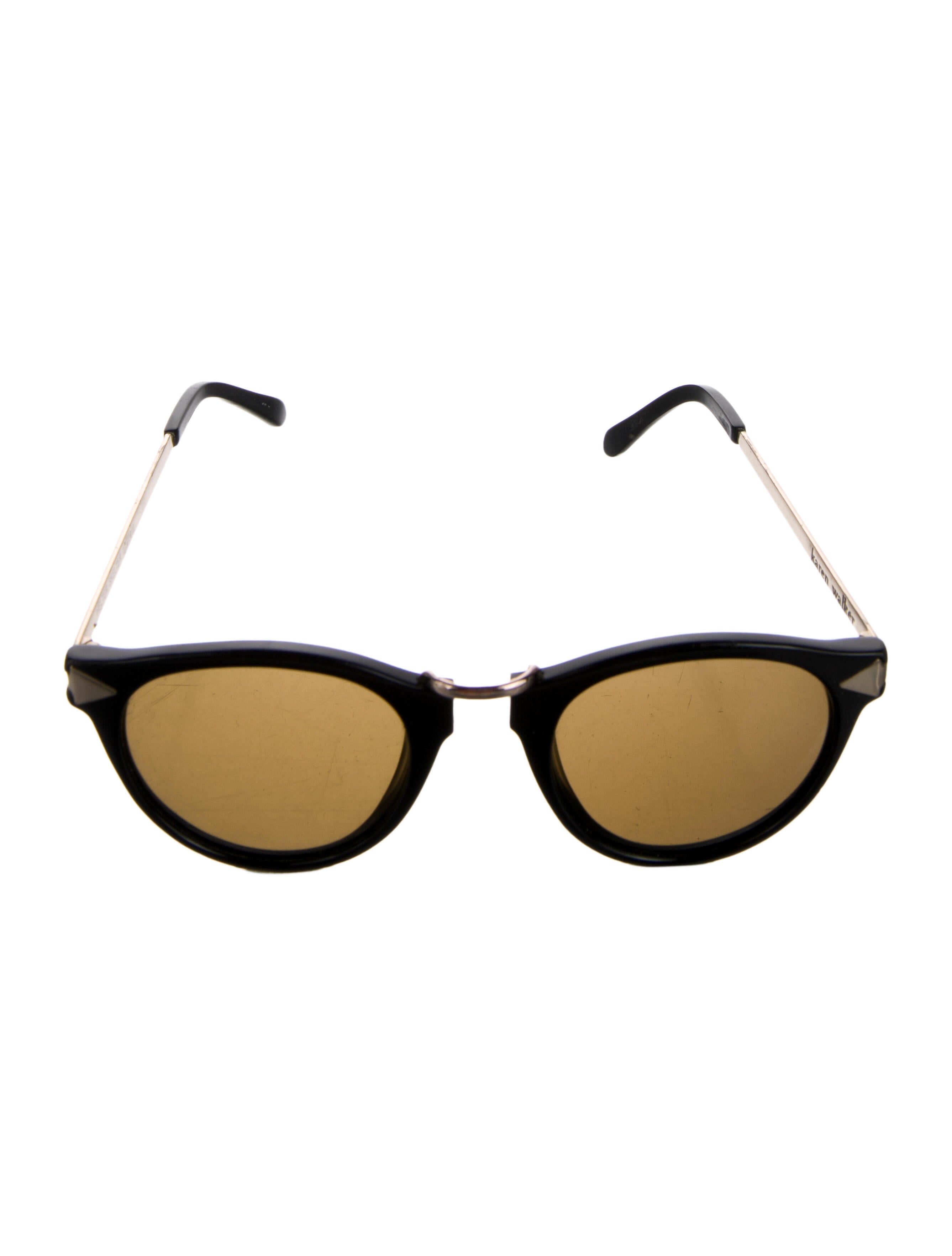 Karen Walker Cat-Eye Tinted Sunglasses