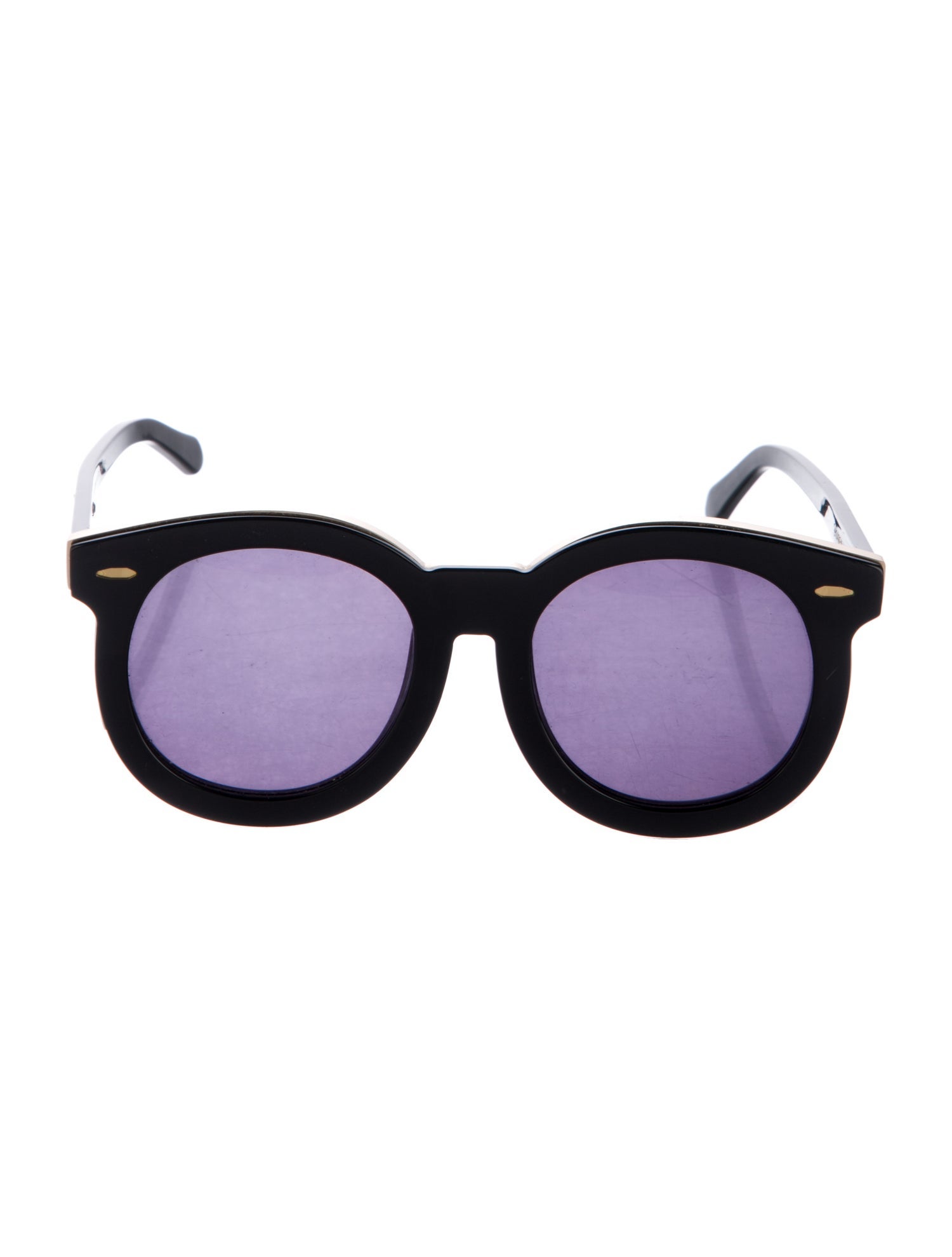 Karen Walker Oversize Tinted Sunglasses
