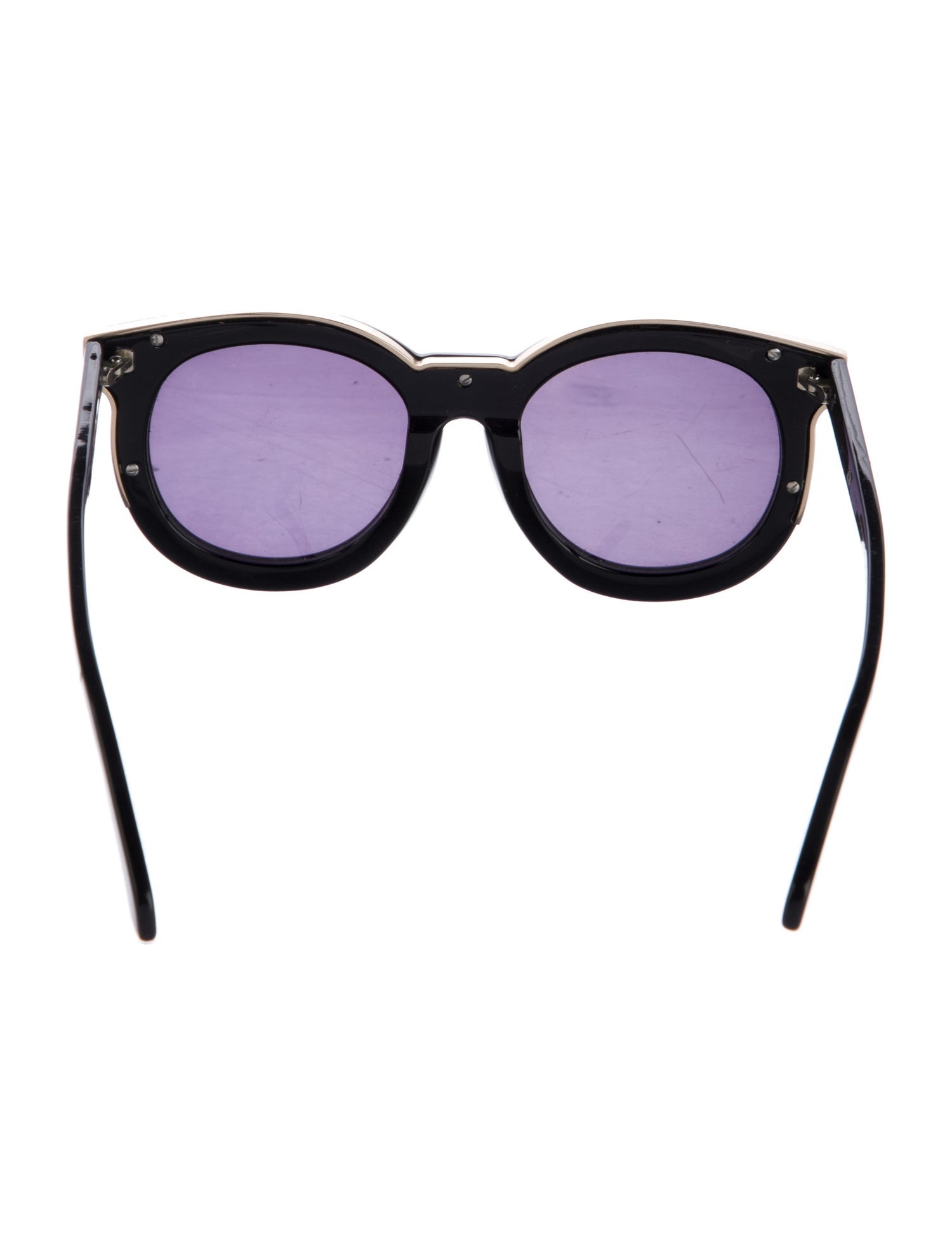Karen Walker Oversize Tinted Sunglasses
