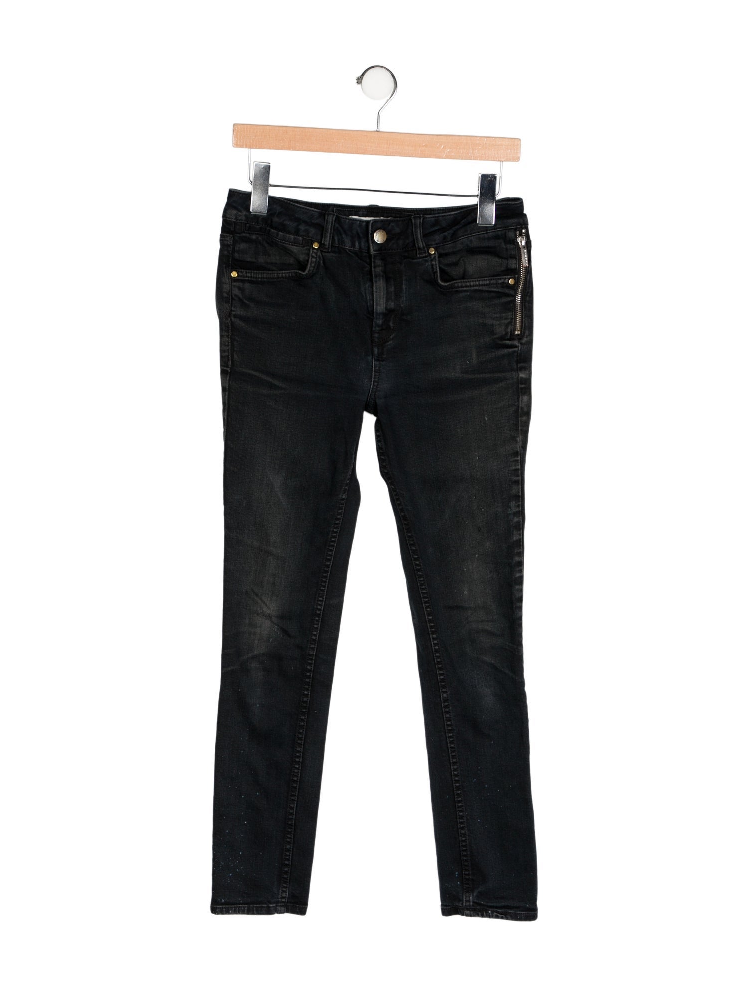 Karen Walker Mid-Rise Skinny Leg Jeans