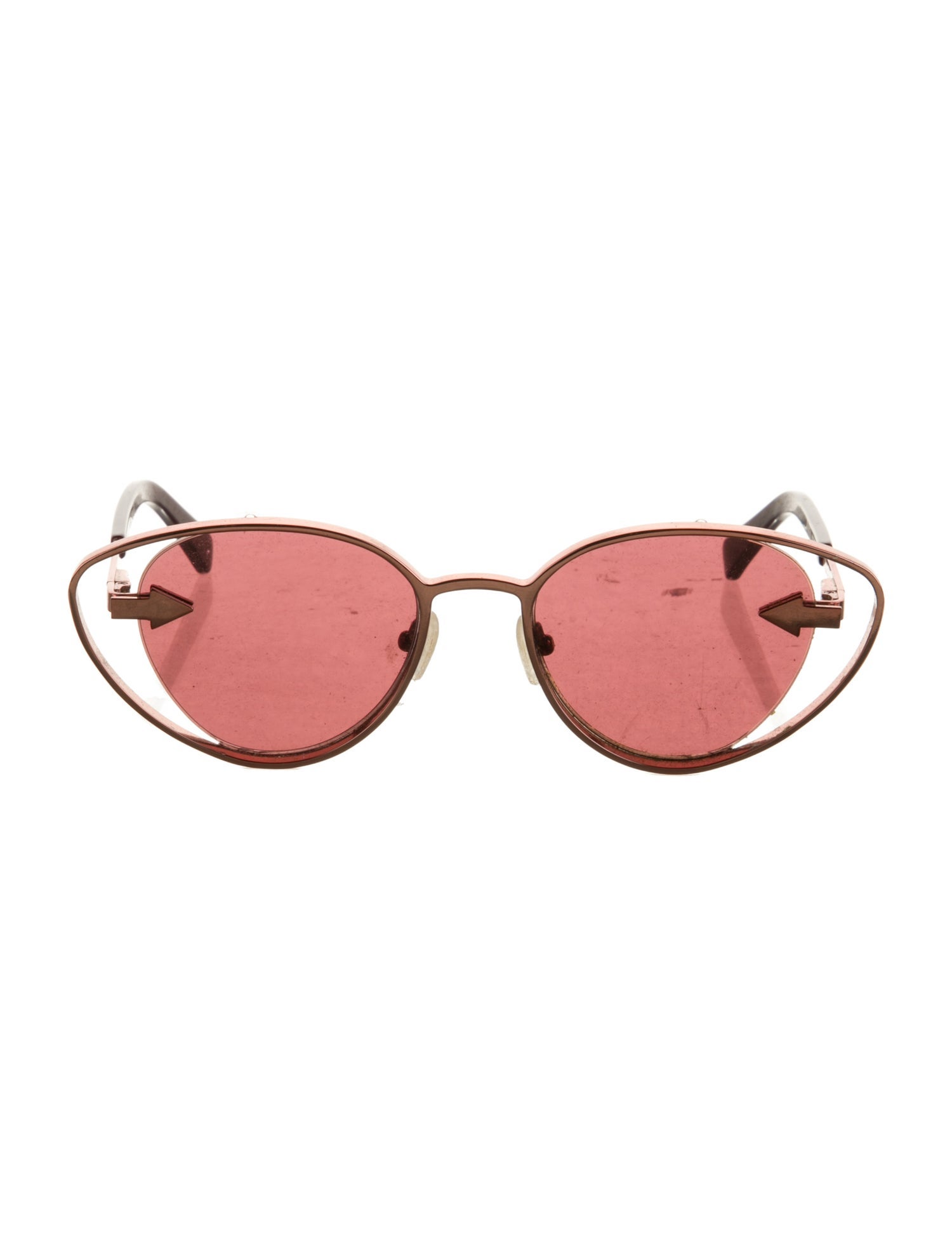 Karen Walker Cat-Eye Gradient Sunglasses