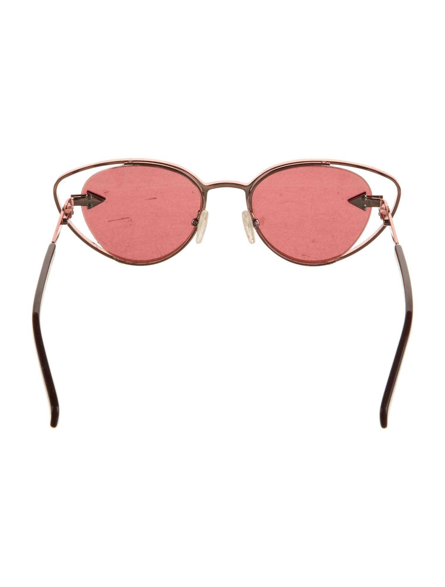 Karen Walker Cat-Eye Gradient Sunglasses