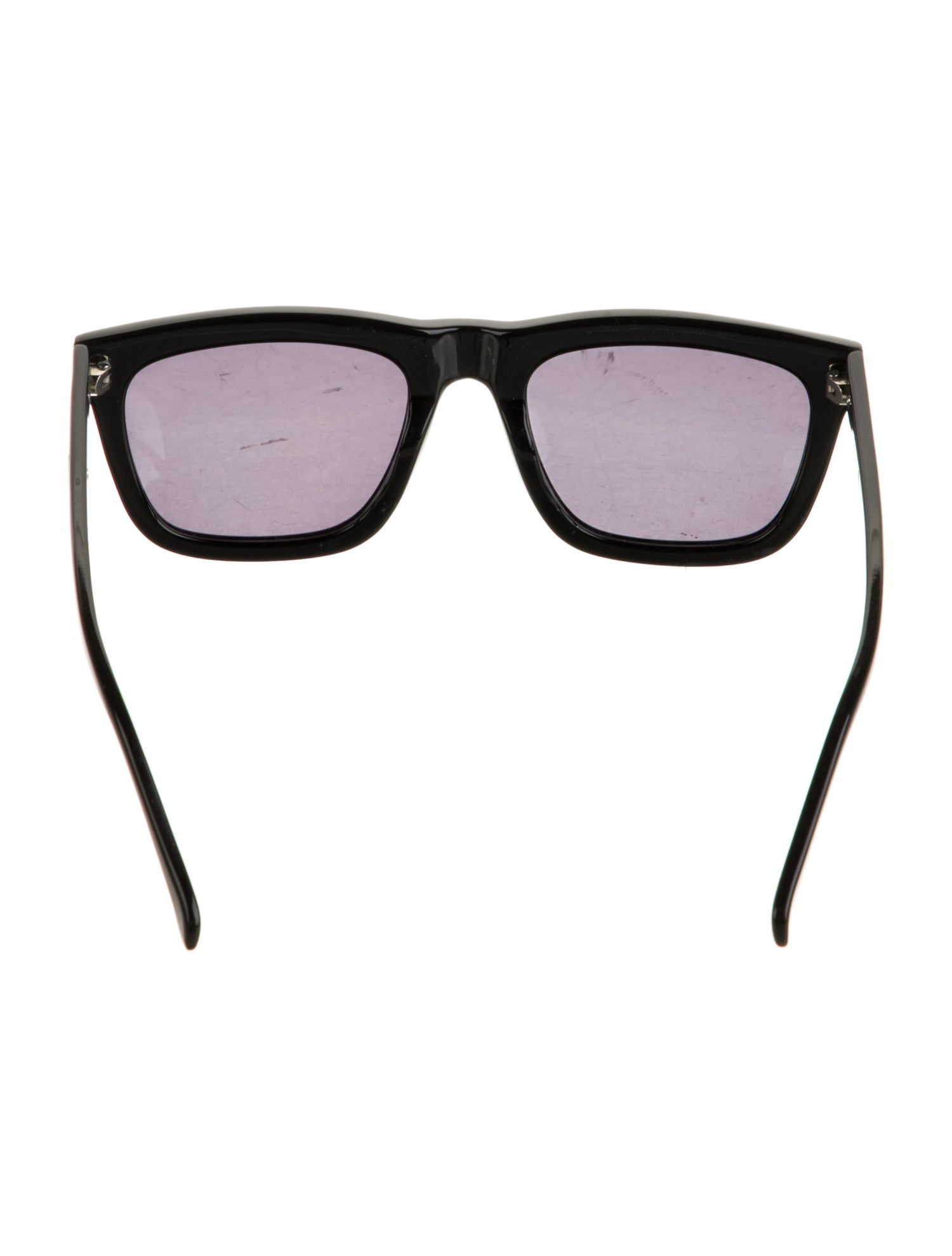 karen walker サングラス♡ Karen Walker Moonside Black Zigzag Uni-Sex Shield Sunglasses