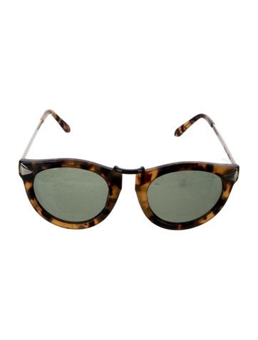 Pre-owned Karen Walker Harvest Round Sunglasses