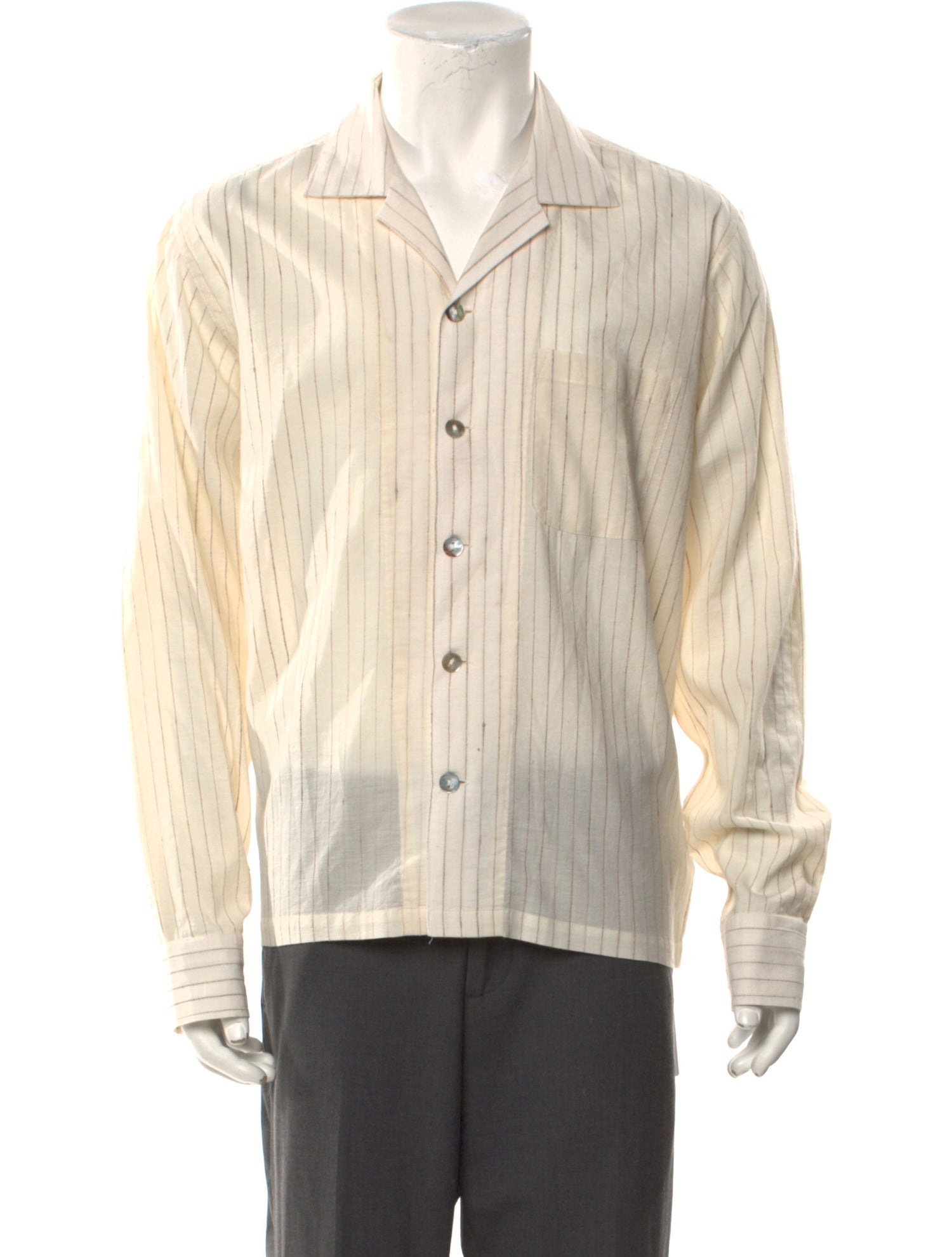 Kartik Research Striped Long Sleeve Shirt