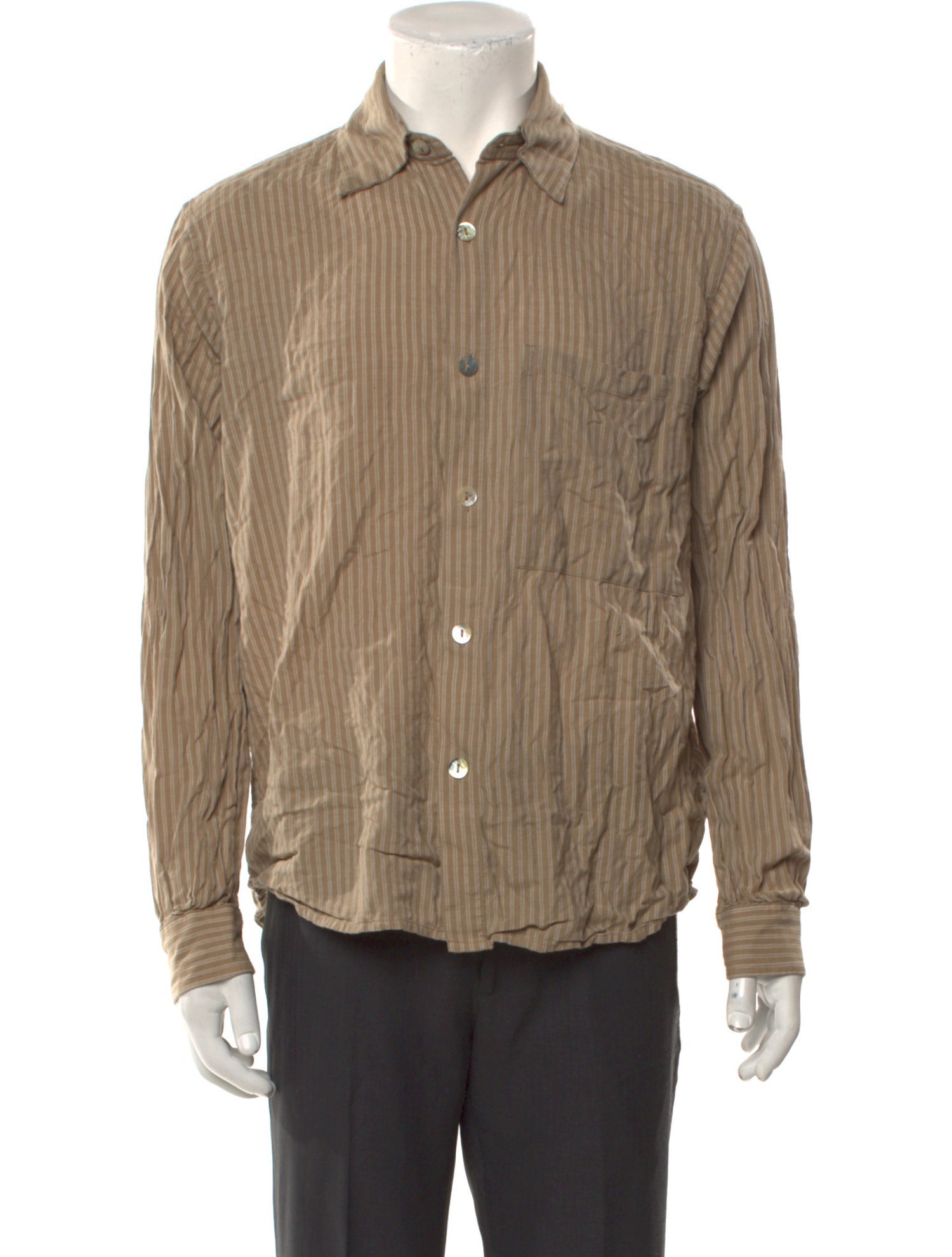 Kartik Research Striped Long Sleeve Shirt