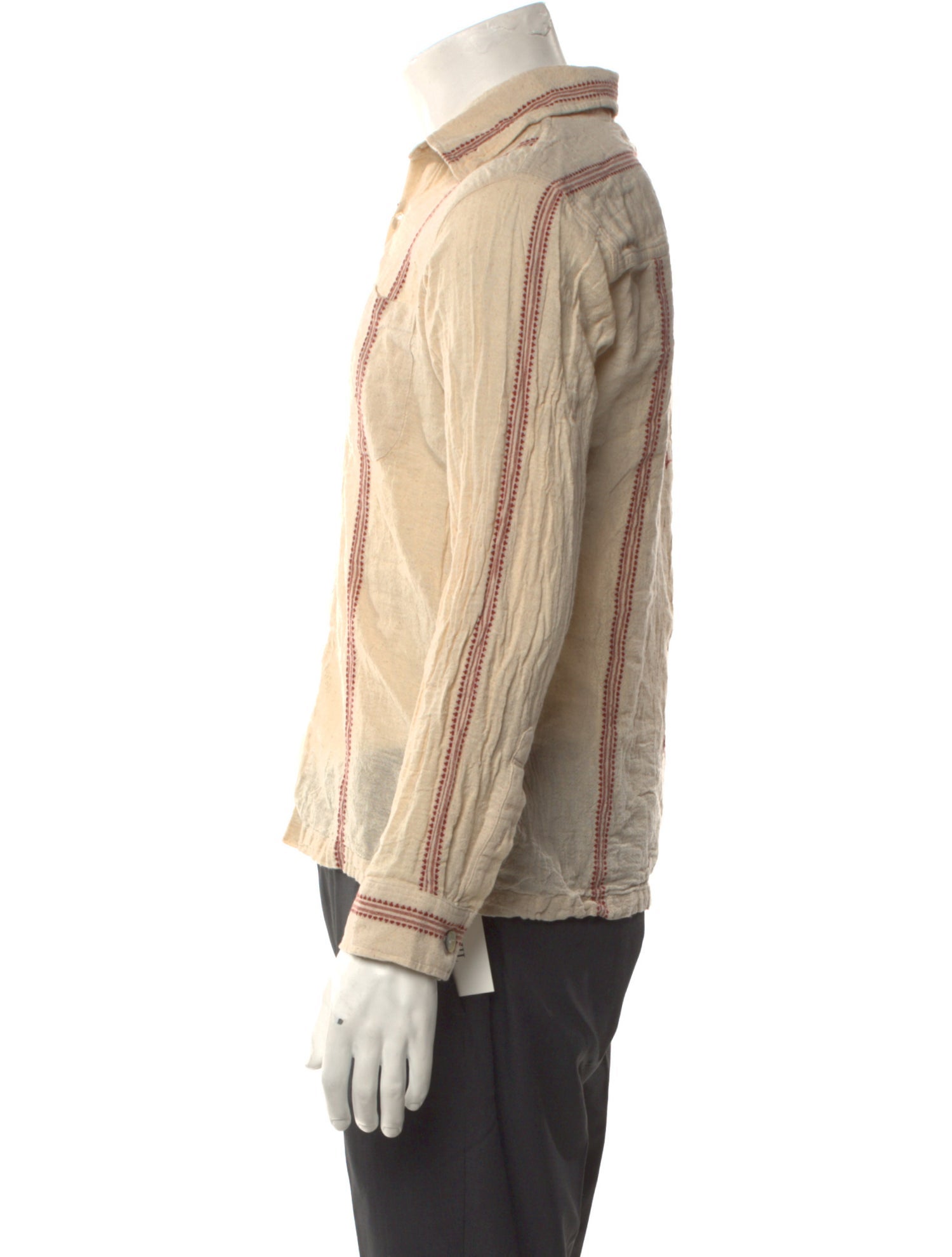 Kartik Research Striped Long Sleeve Shirt