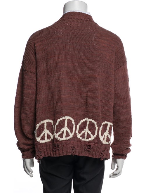 Kartik Research Graphic Print V-Neck Cardigan