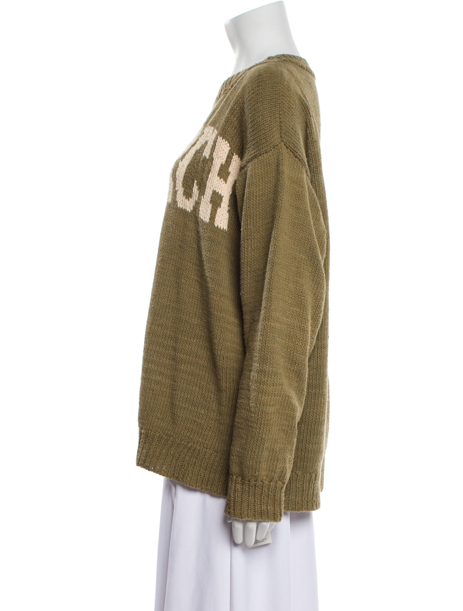 Kartik Research Graphic Print Crew Neck Sweater