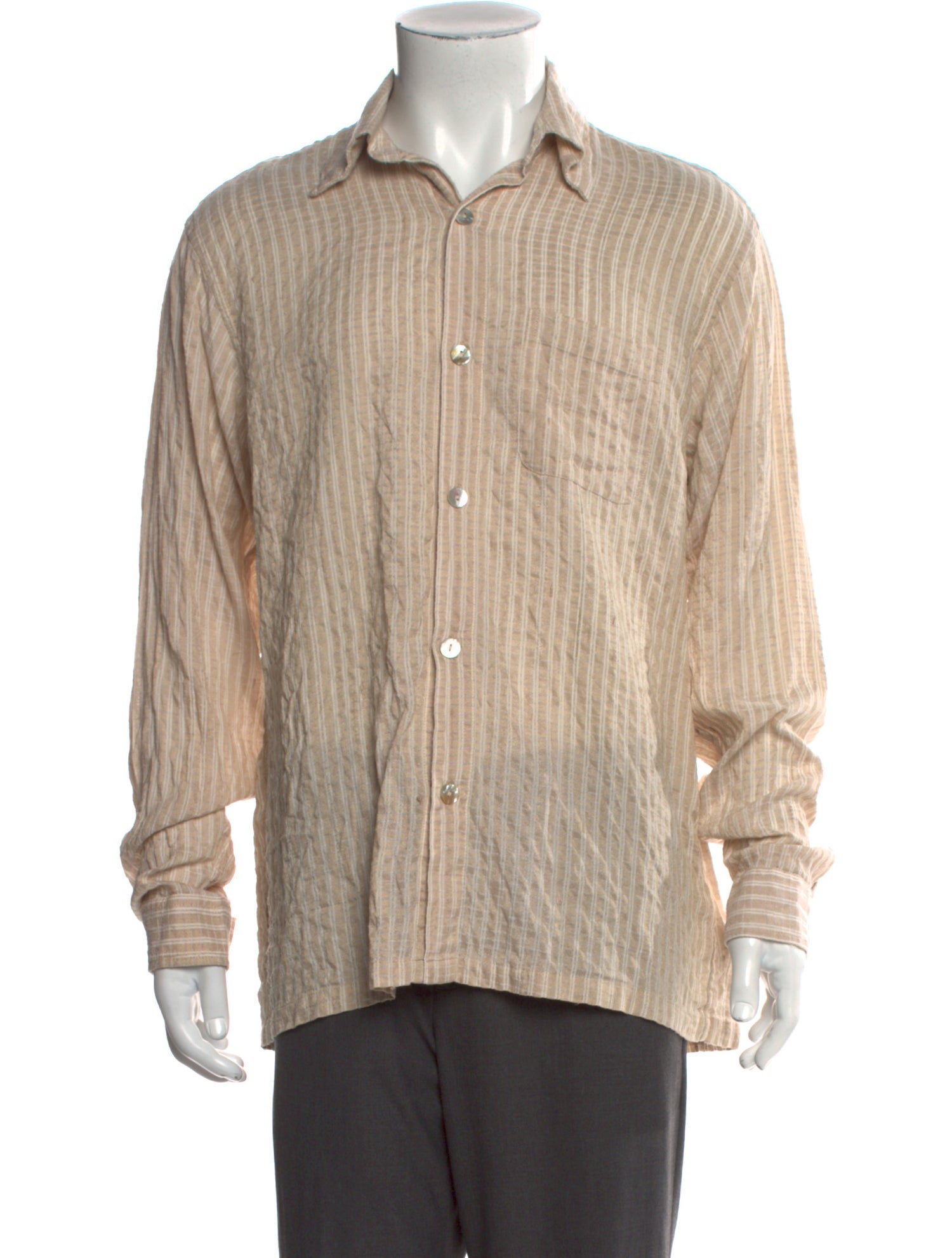 Kartik Research Striped Long Sleeve Shirt