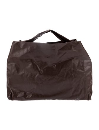 Kassl Leather Weekender Bag