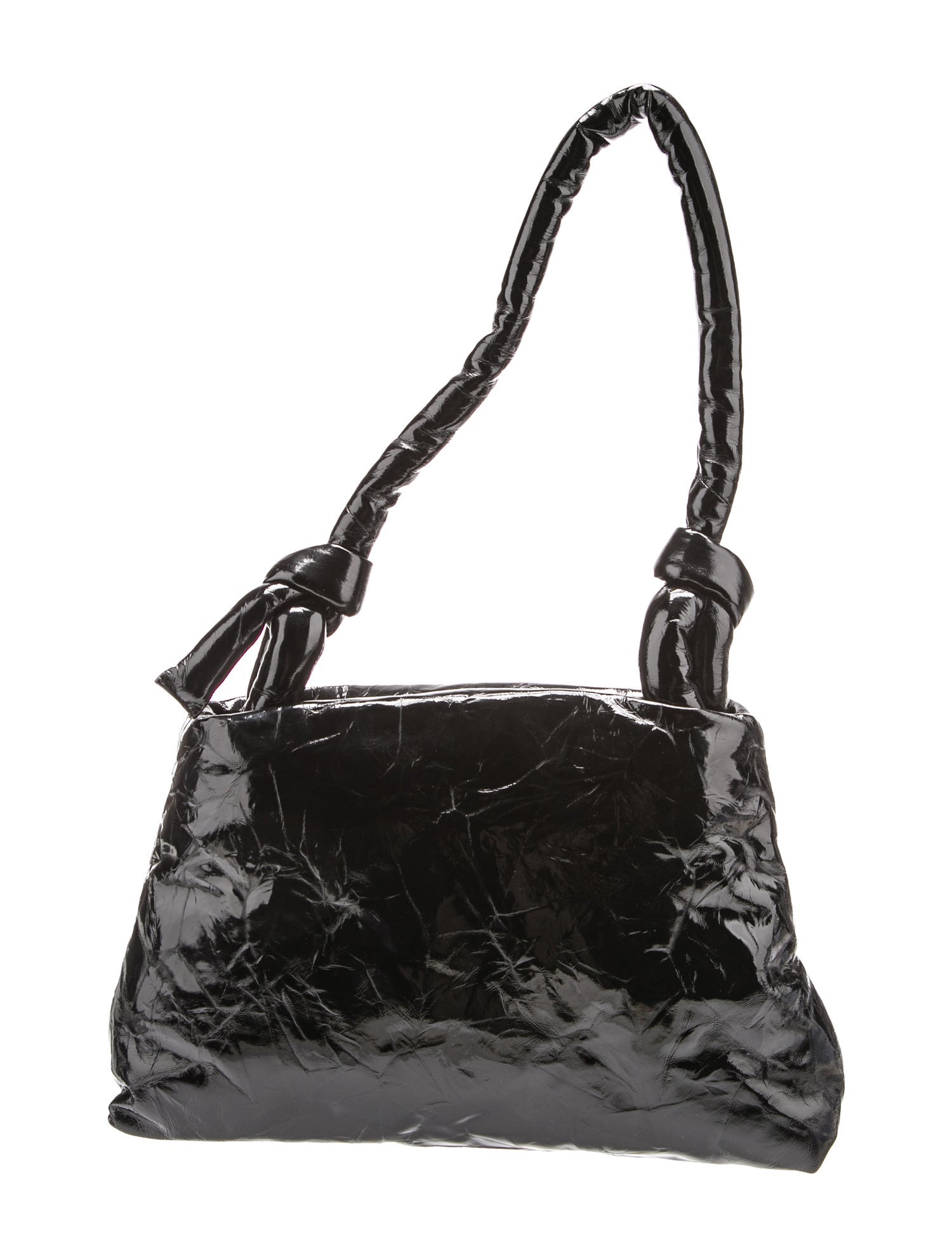 Kassl Patent Leather Shoulder Bag