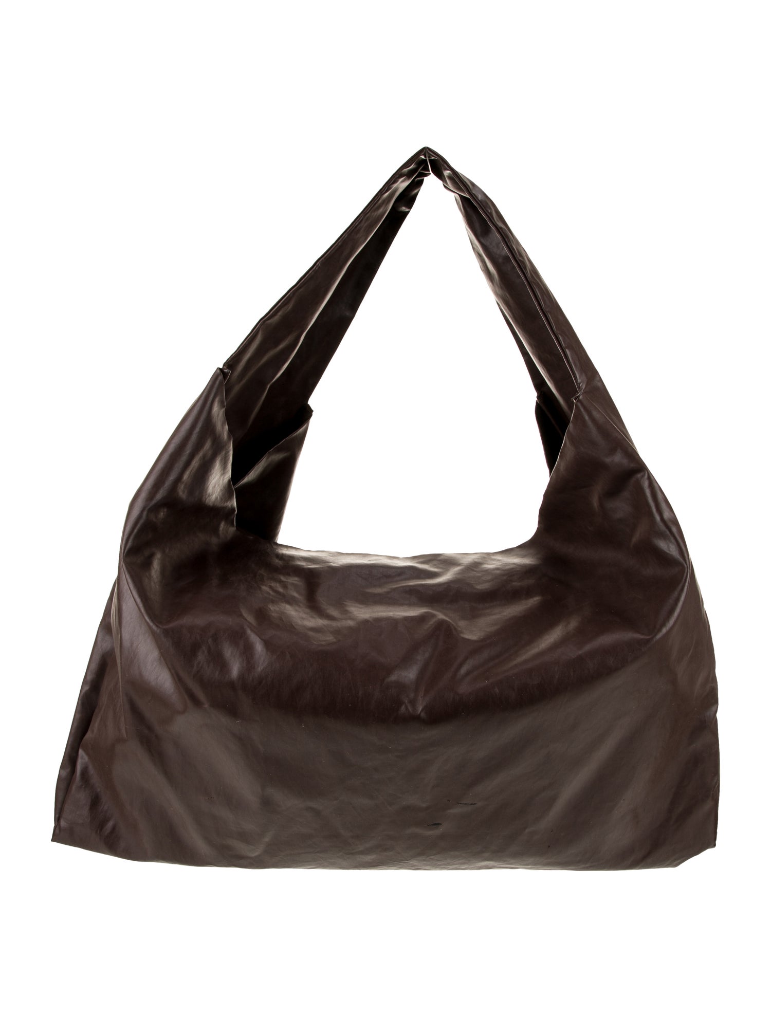 Kassl Vegetarian Leather Top Handle Bag