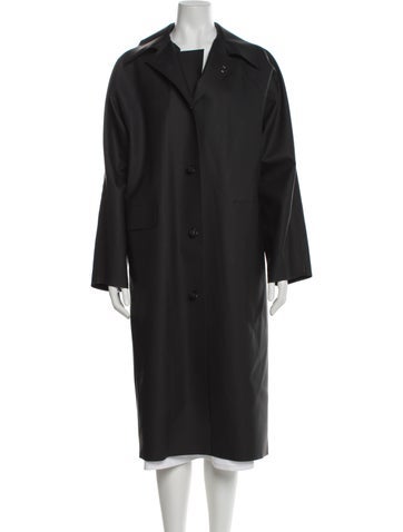 Pre-owned Kassl Trench Coat In Gray