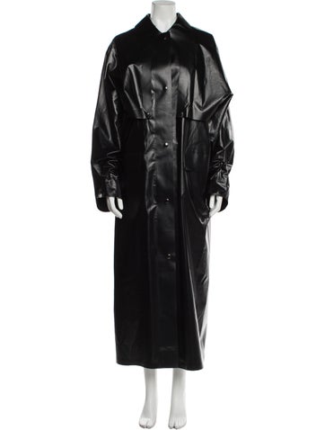 Pre-owned Kassl Coat In Black