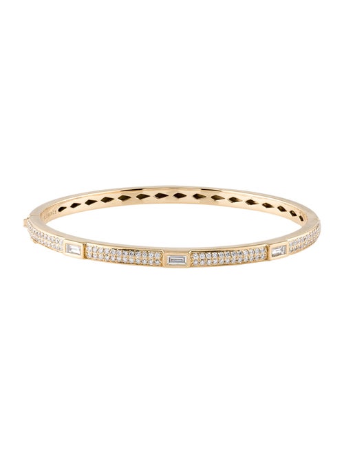 Kat Florence 18K 1.30ctw Diamond Bangle