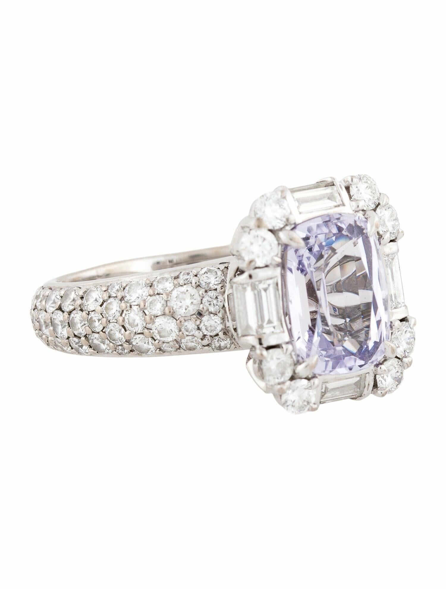 Kat Florence 18K Taaffeite & Diamond Ring