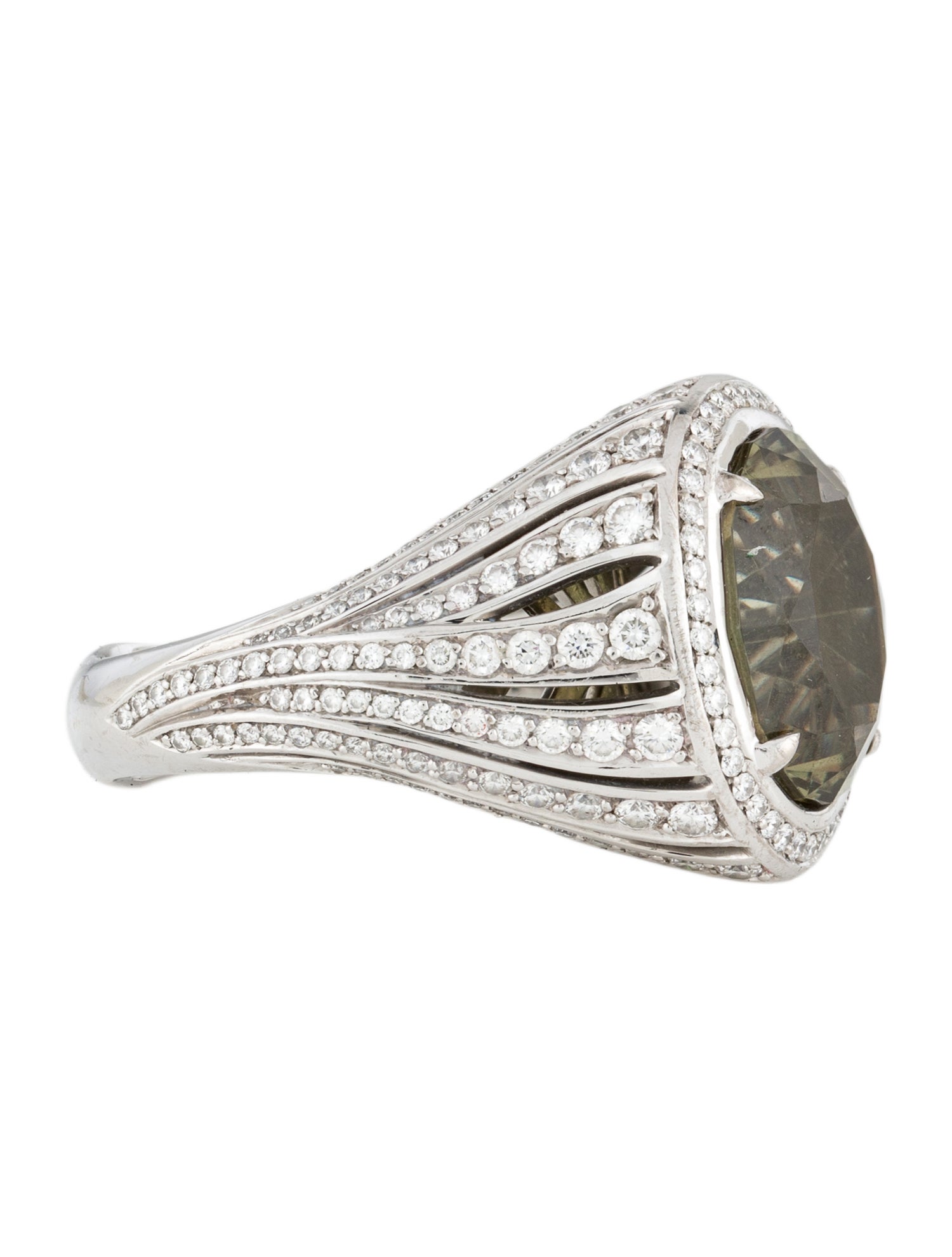 Kat Florence 18K Zultanite & Diamond Cocktail Ring
