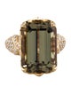 Kat Florence 18K 19.81ct Zultanite & Diamond Cocktail Ring