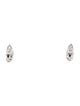 Kat Florence 18k Diamond Huggie Earrings