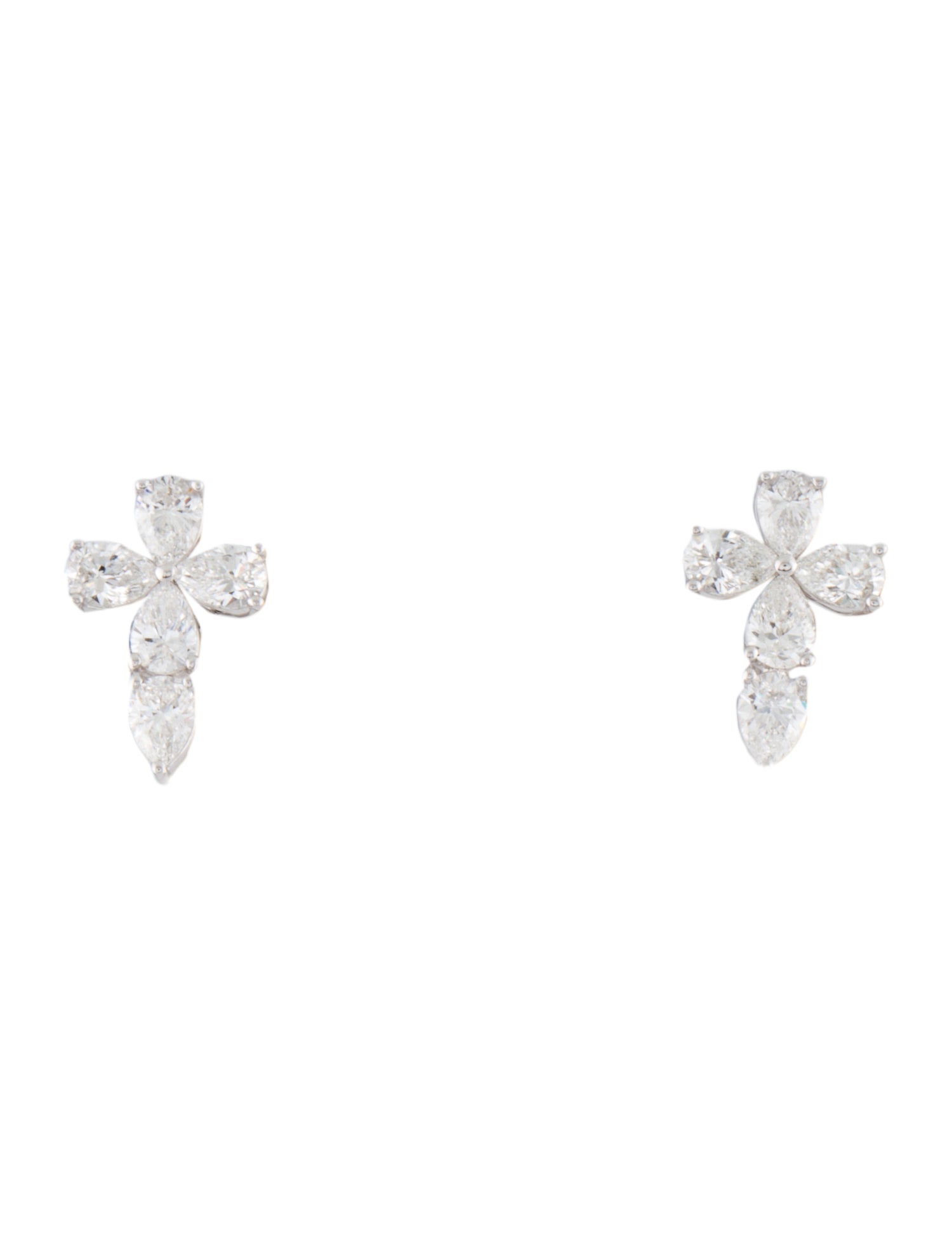 Kat Florence 18K Diamond Stud Earrings