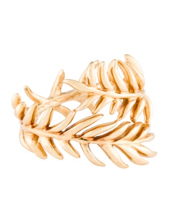 Katherine Jetter 18K Fern Wrap Ring
