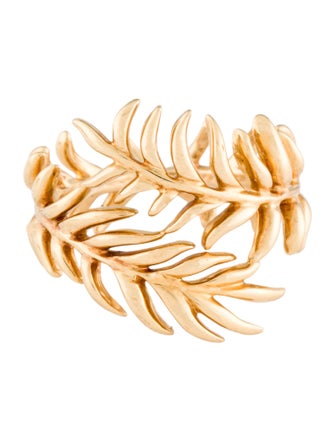 Katherine Jetter 18K Fern Wrap Ring