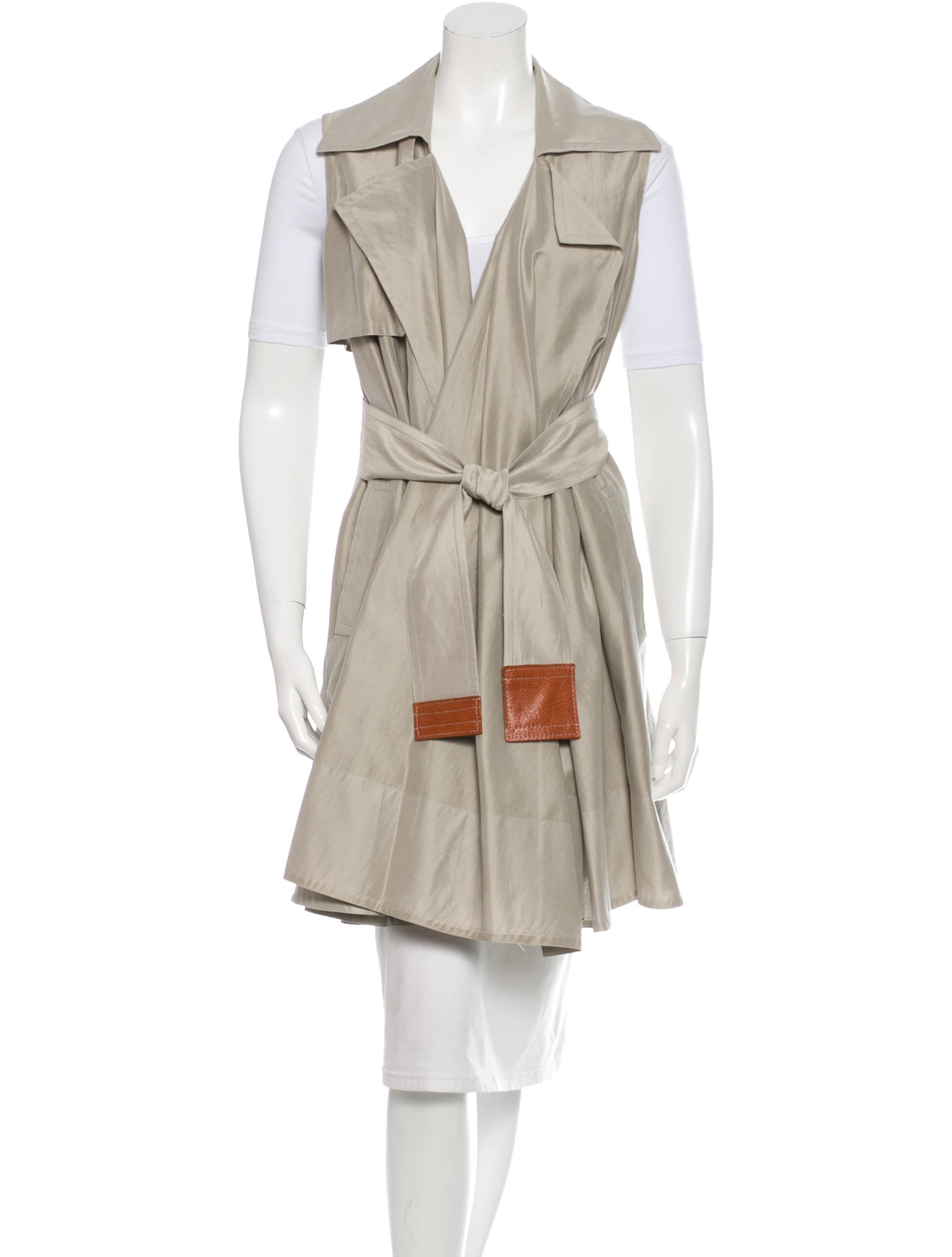 KAUFMANFRANCO Kaufmanfranco KneeLength Trench Vest Clothing