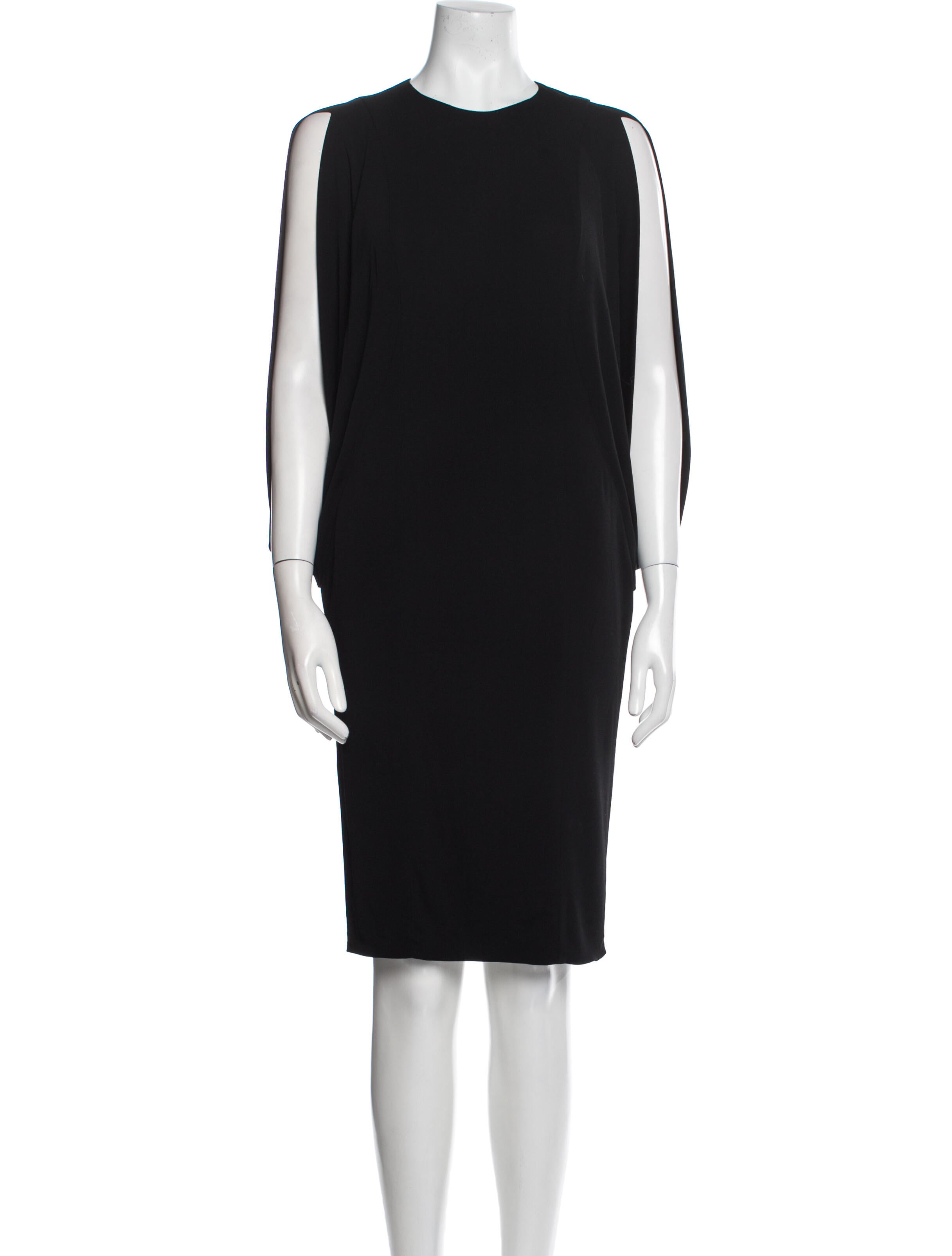 KAUFMANFRANCO Crew Neck Knee-Length Dress