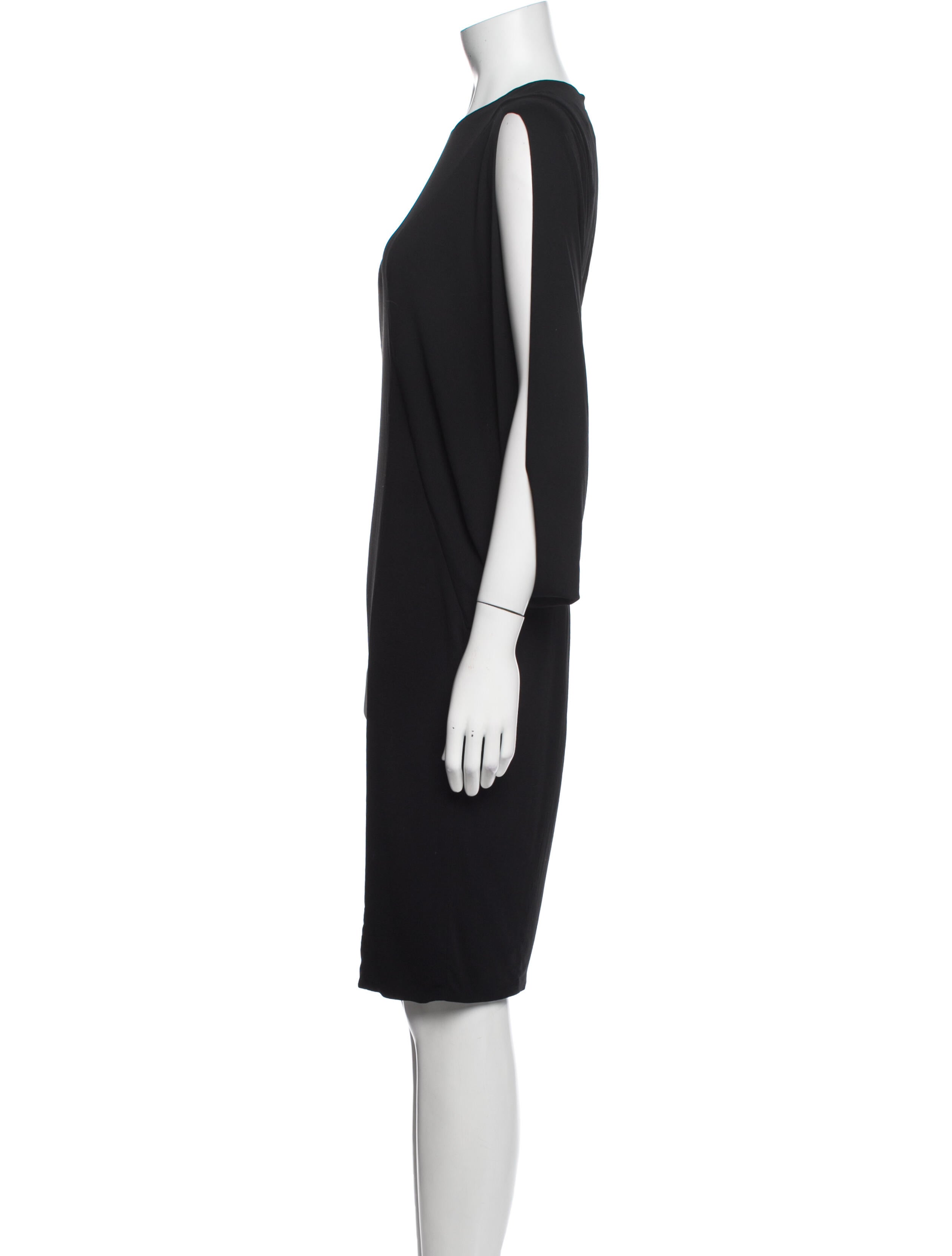 KAUFMANFRANCO Crew Neck Knee-Length Dress