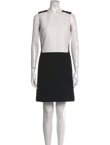 Kaufmanfranco Dresses Colorblock Pattern Knee-Length Dress XS