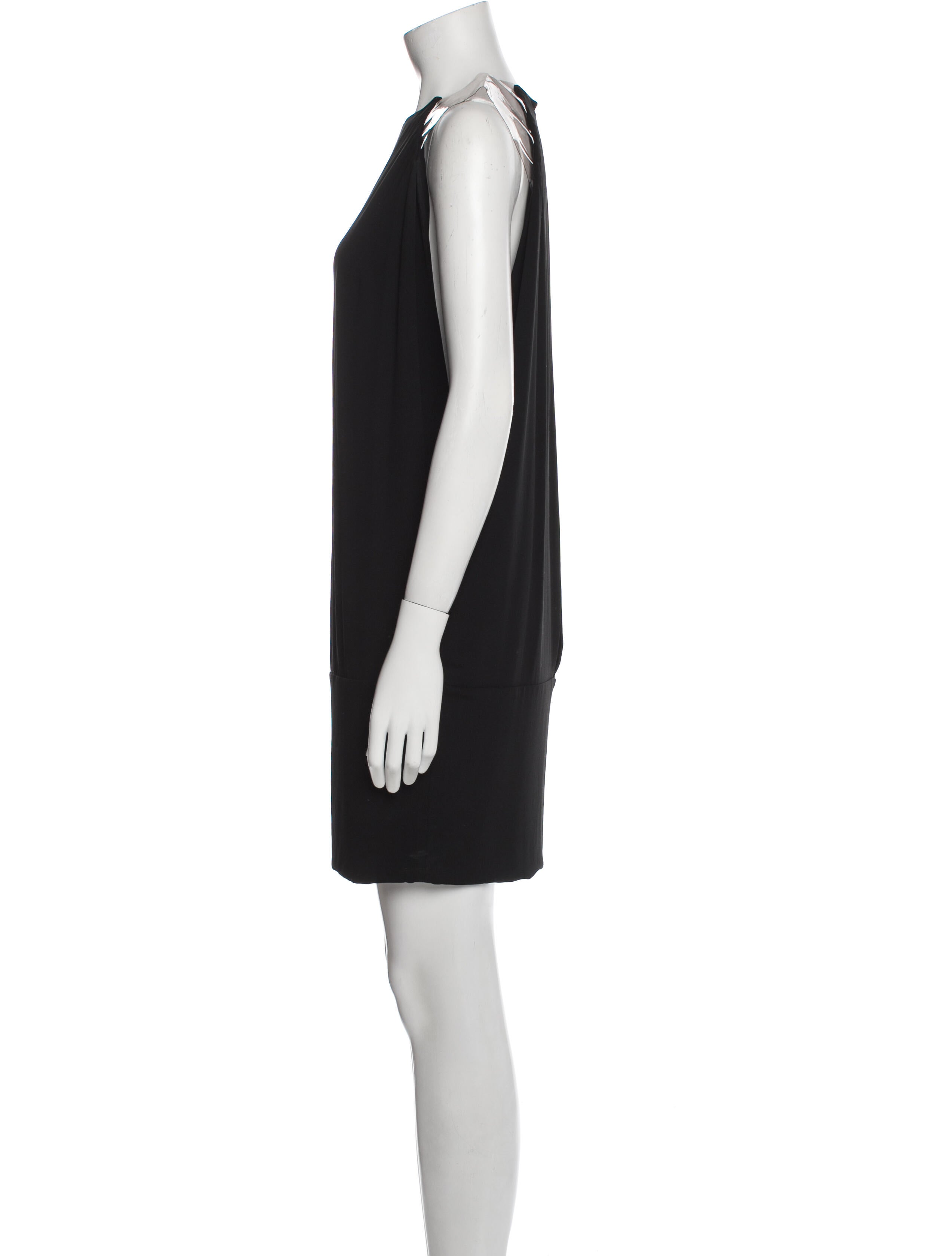 KAUFMANFRANCO Crew Neck Mini Dress