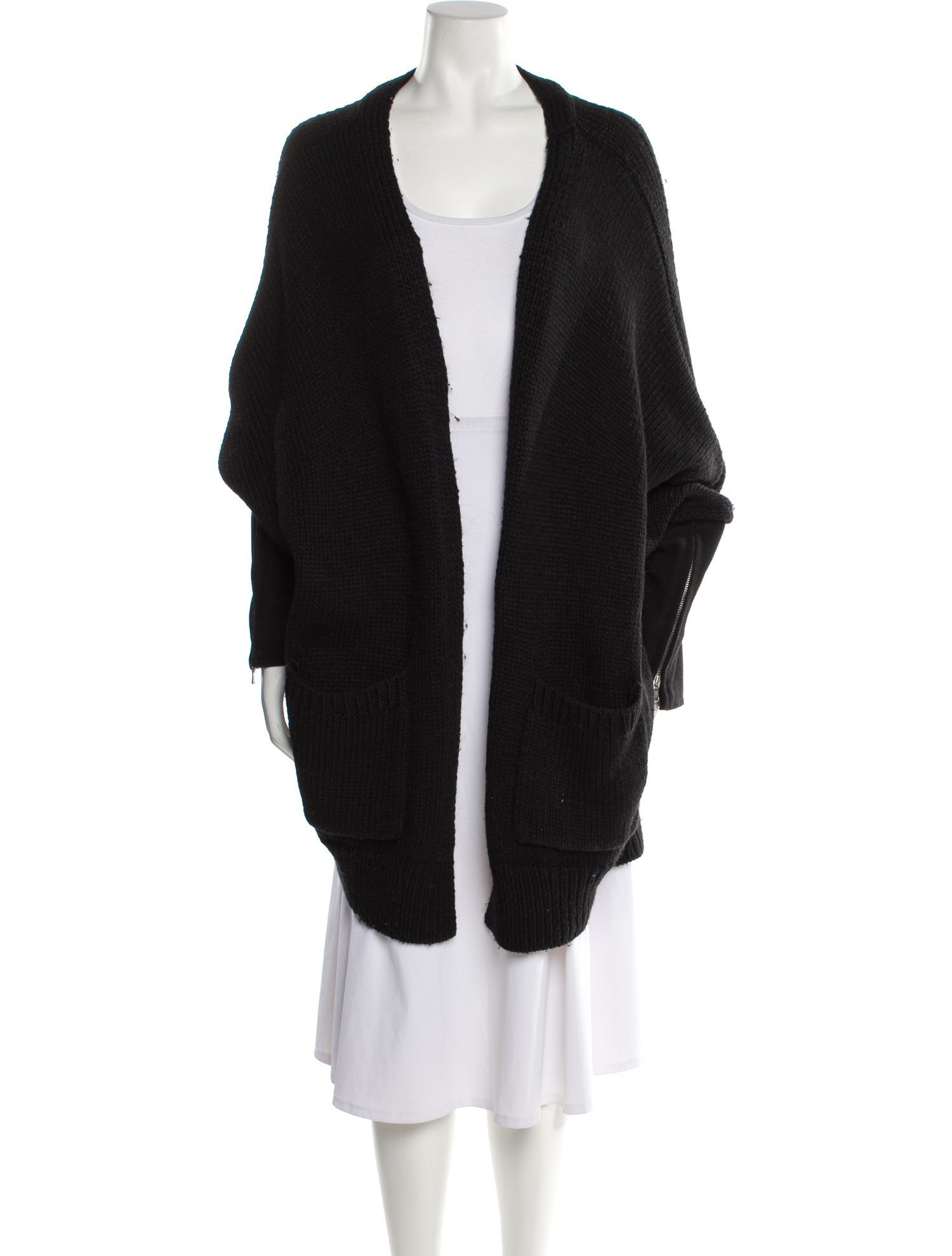 KAUFMANFRANCO Open Front Sweater