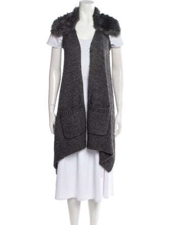 KAUFMANFRANCO Open Front Sweater