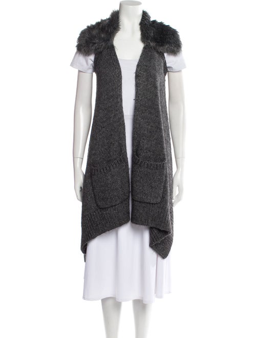 KAUFMANFRANCO Open Front Sweater