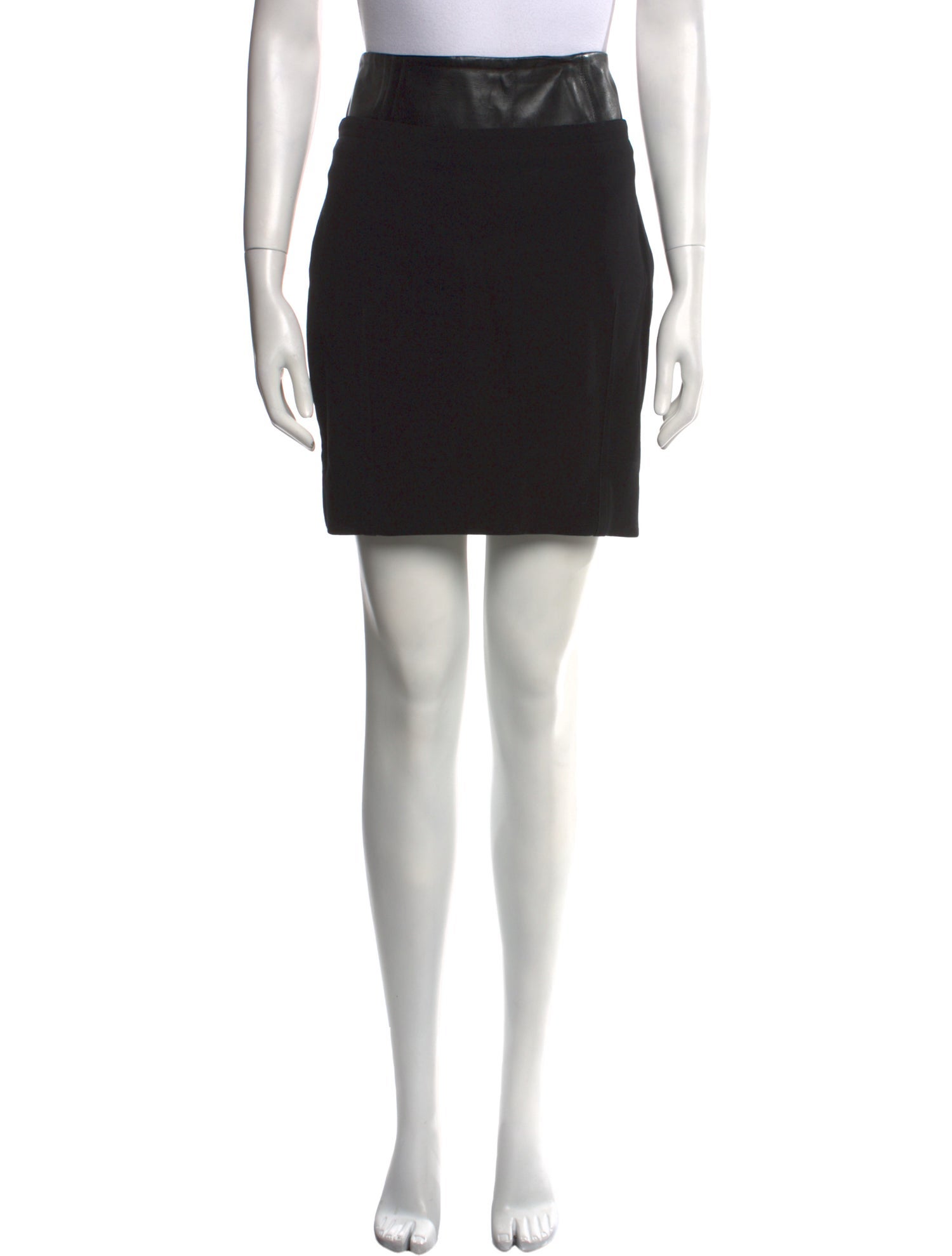 KAUFMANFRANCO Virgin Wool Mini Skirt