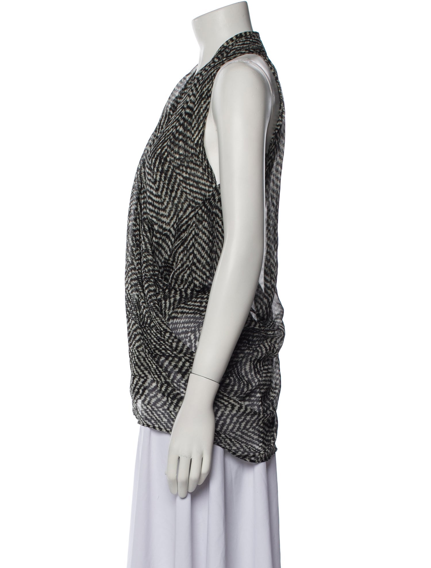 KAUFMANFRANCO Silk Printed Blouse