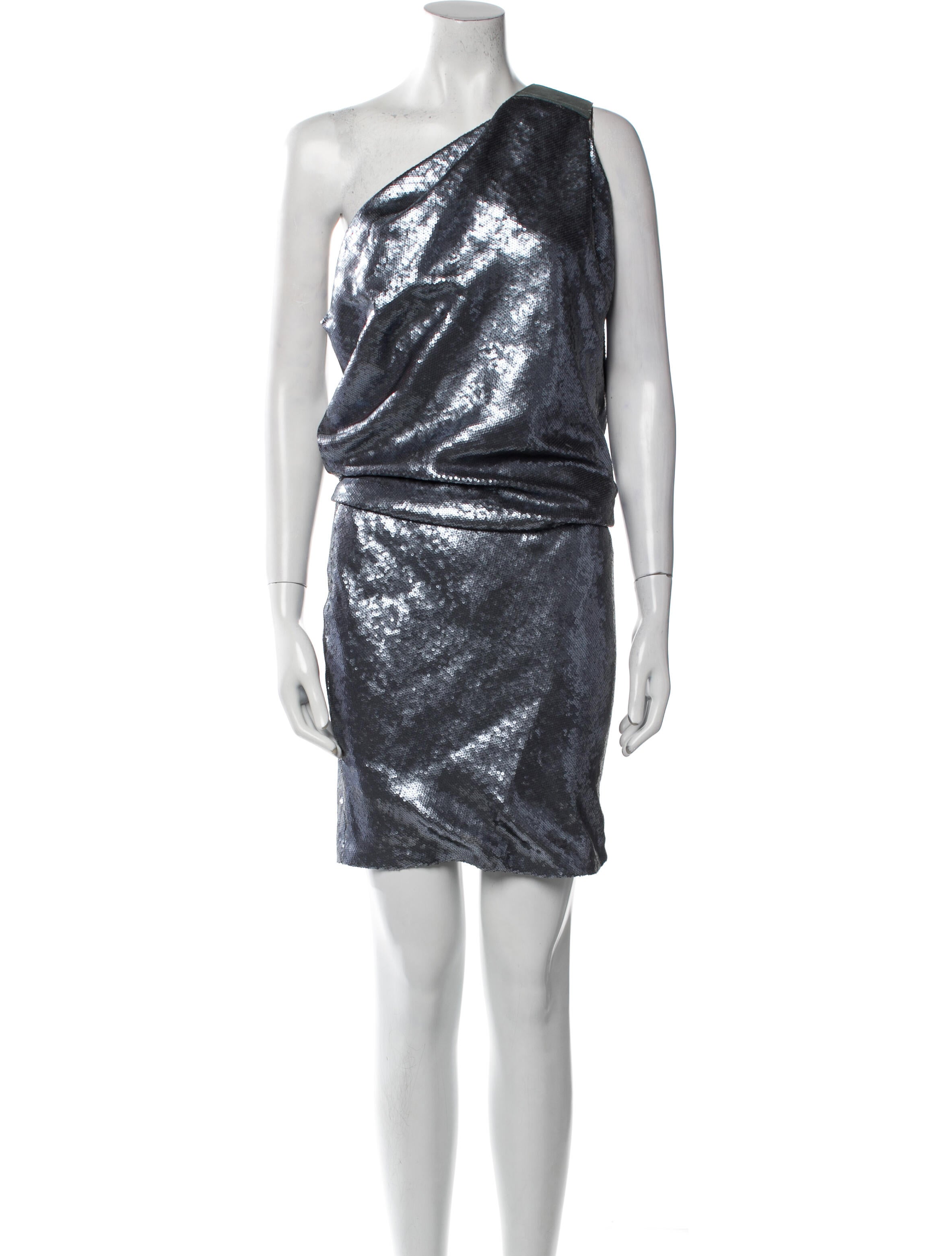 KAUFMANFRANCO Sequin Knee-Length Dress