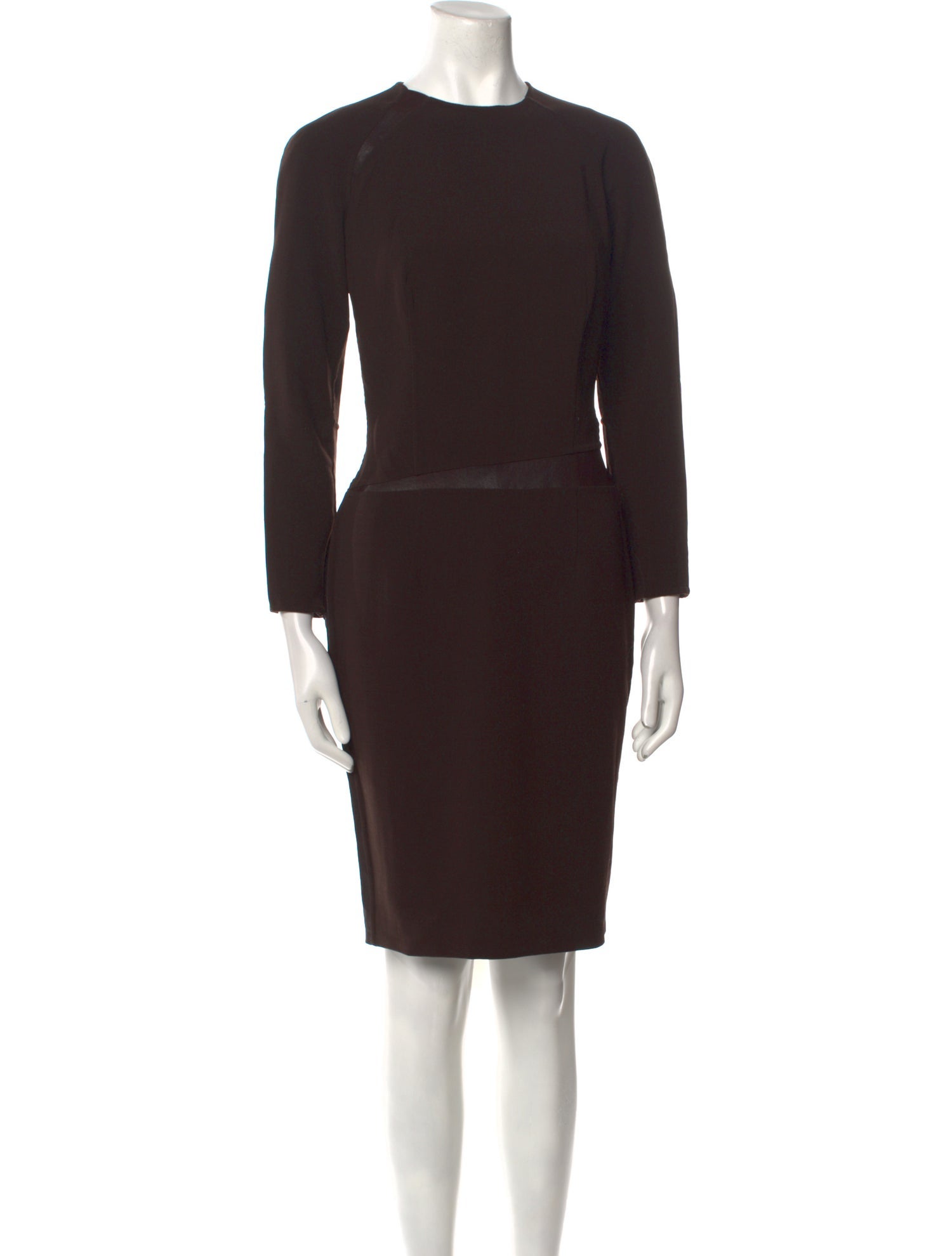 KAUFMANFRANCO Crew Neck Knee-Length Dress
