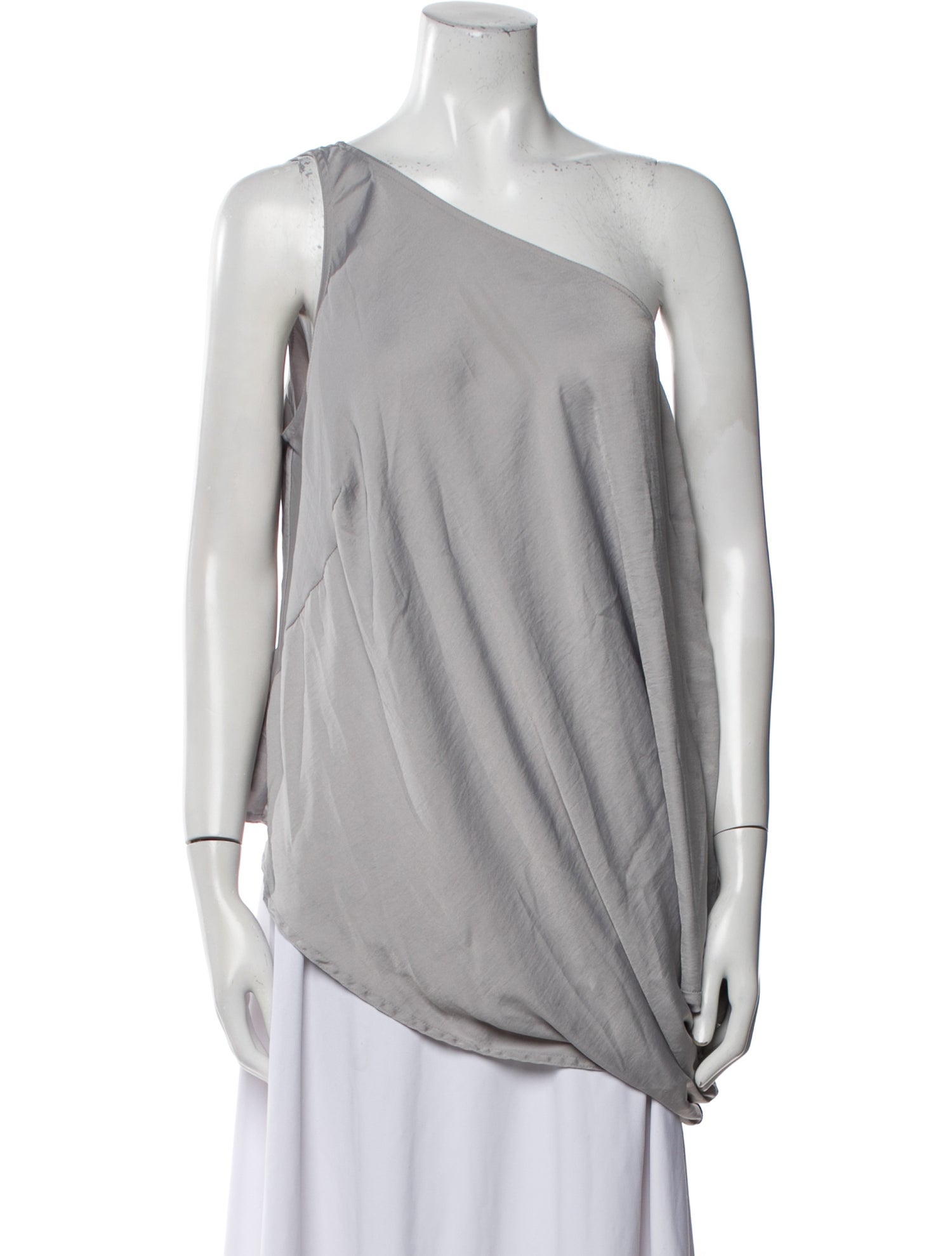 KAUFMANFRANCO One-Shoulder Sleeveless Top
