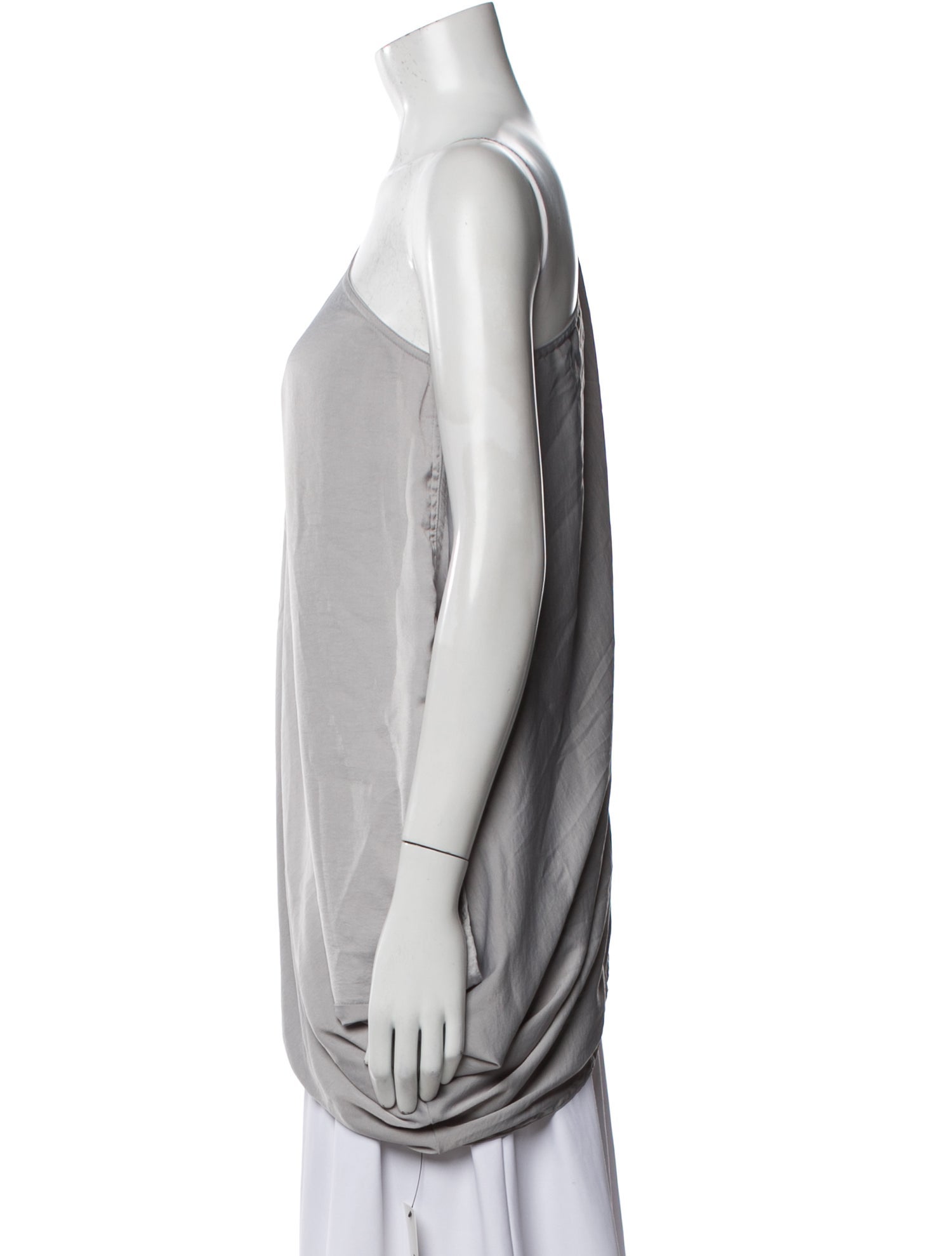 KAUFMANFRANCO One-Shoulder Sleeveless Top