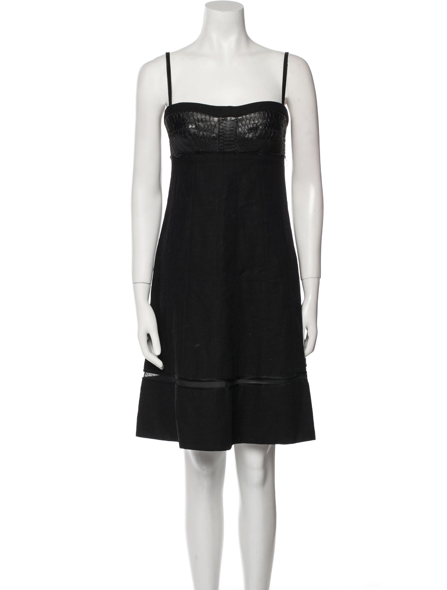 KAUFMANFRANCO Linen Mini Dress