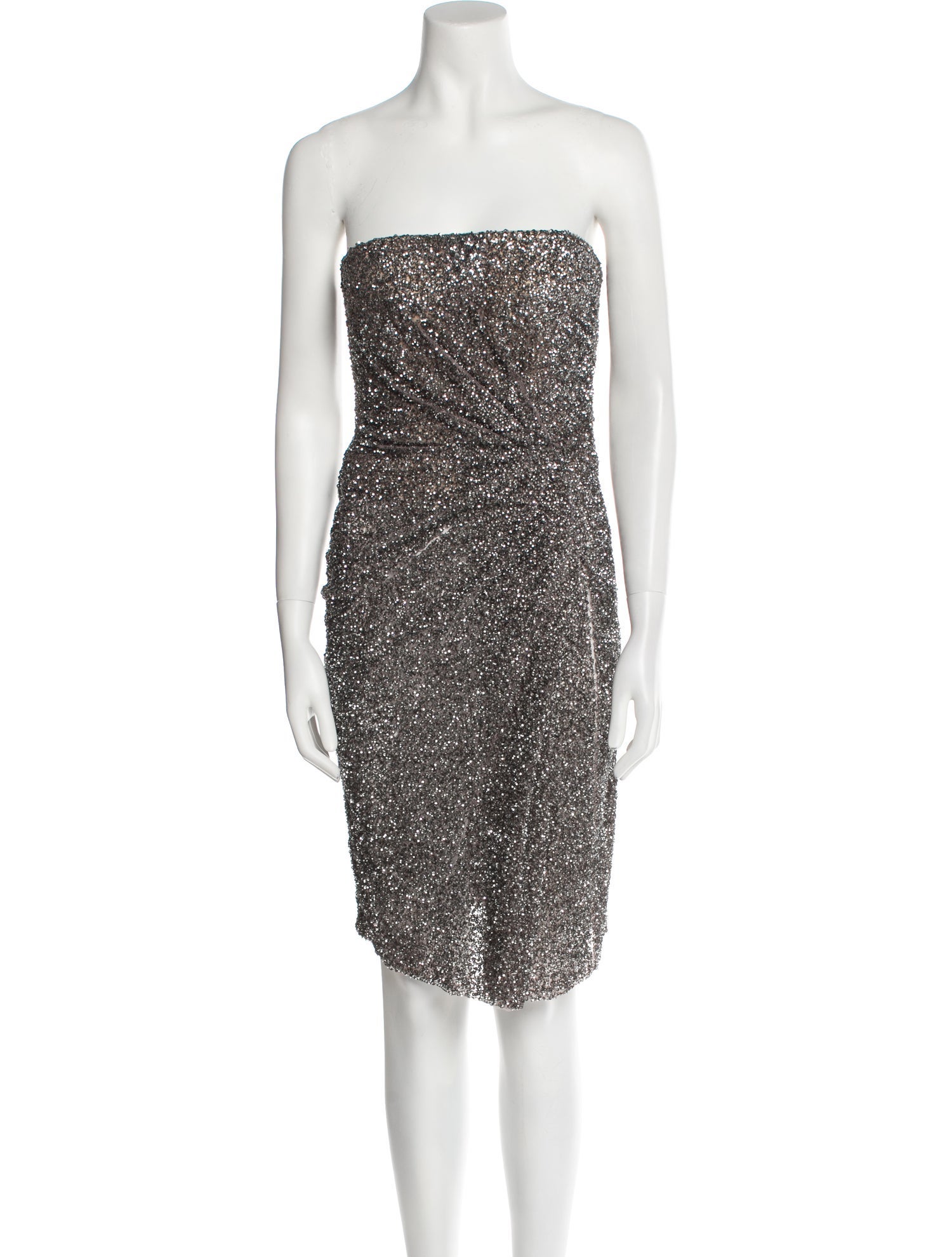 KAUFMANFRANCO Sequin Mini Dress