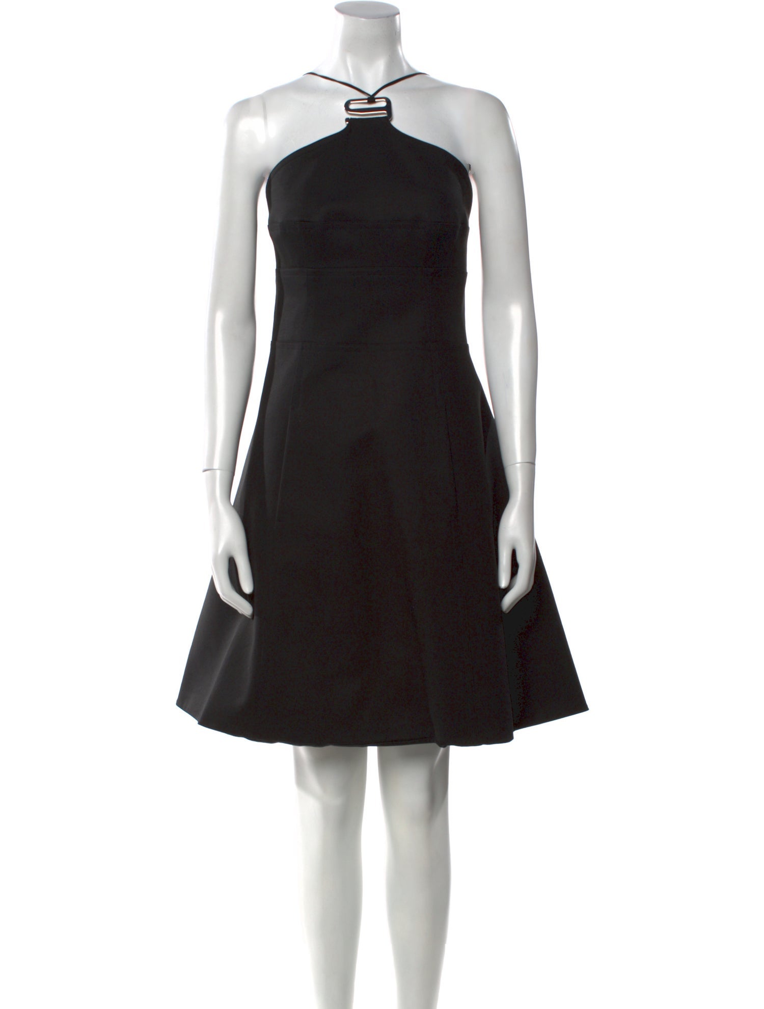 KAUFMANFRANCO Halterneck Midi Length Dress