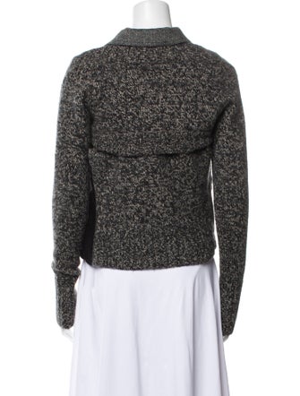 KAUFMANFRANCO Virgin Wool Tweed Pattern Blazer