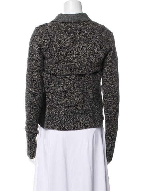 KAUFMANFRANCO Virgin Wool Tweed Pattern Blazer