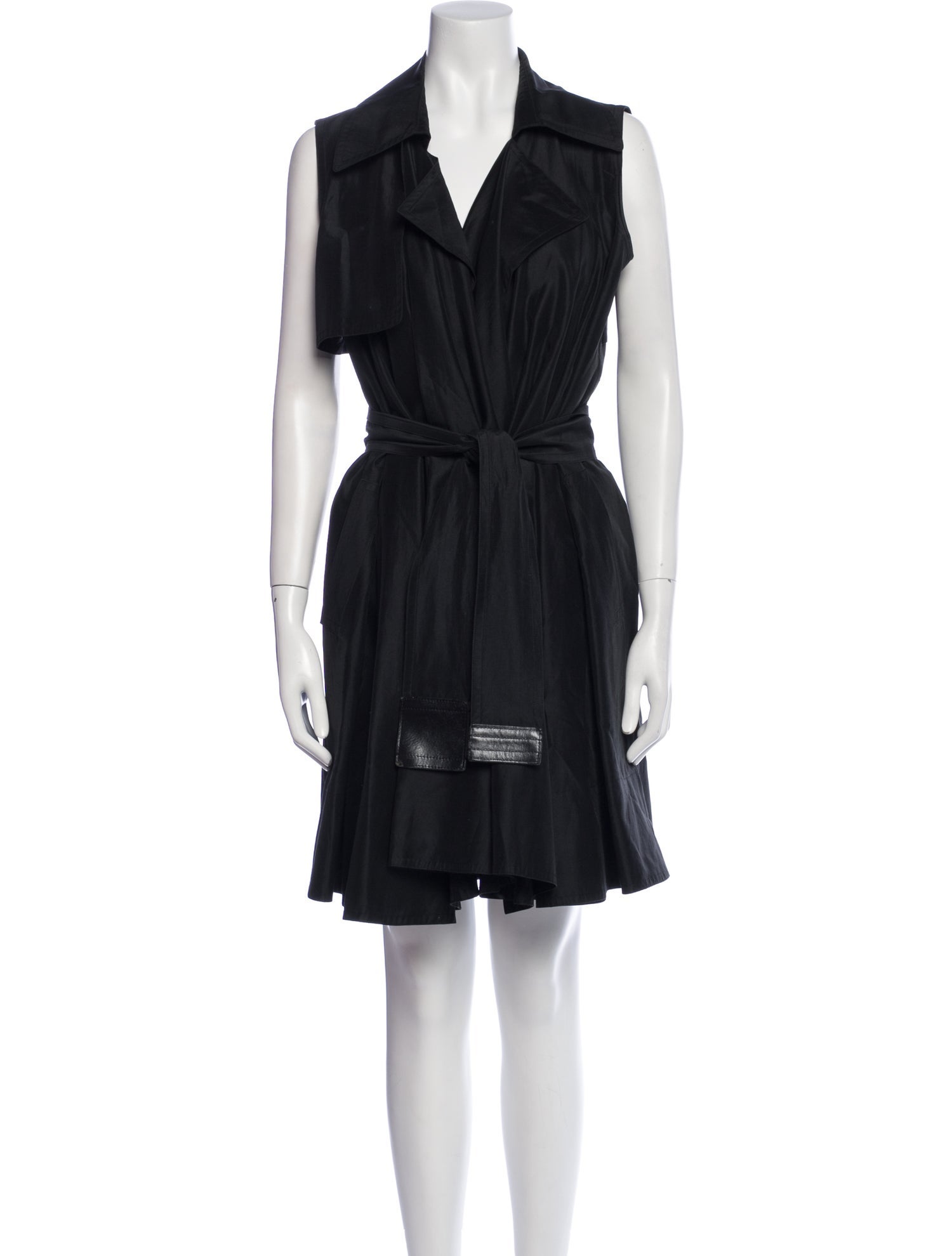 KAUFMANFRANCO V-Neck Knee-Length Dress