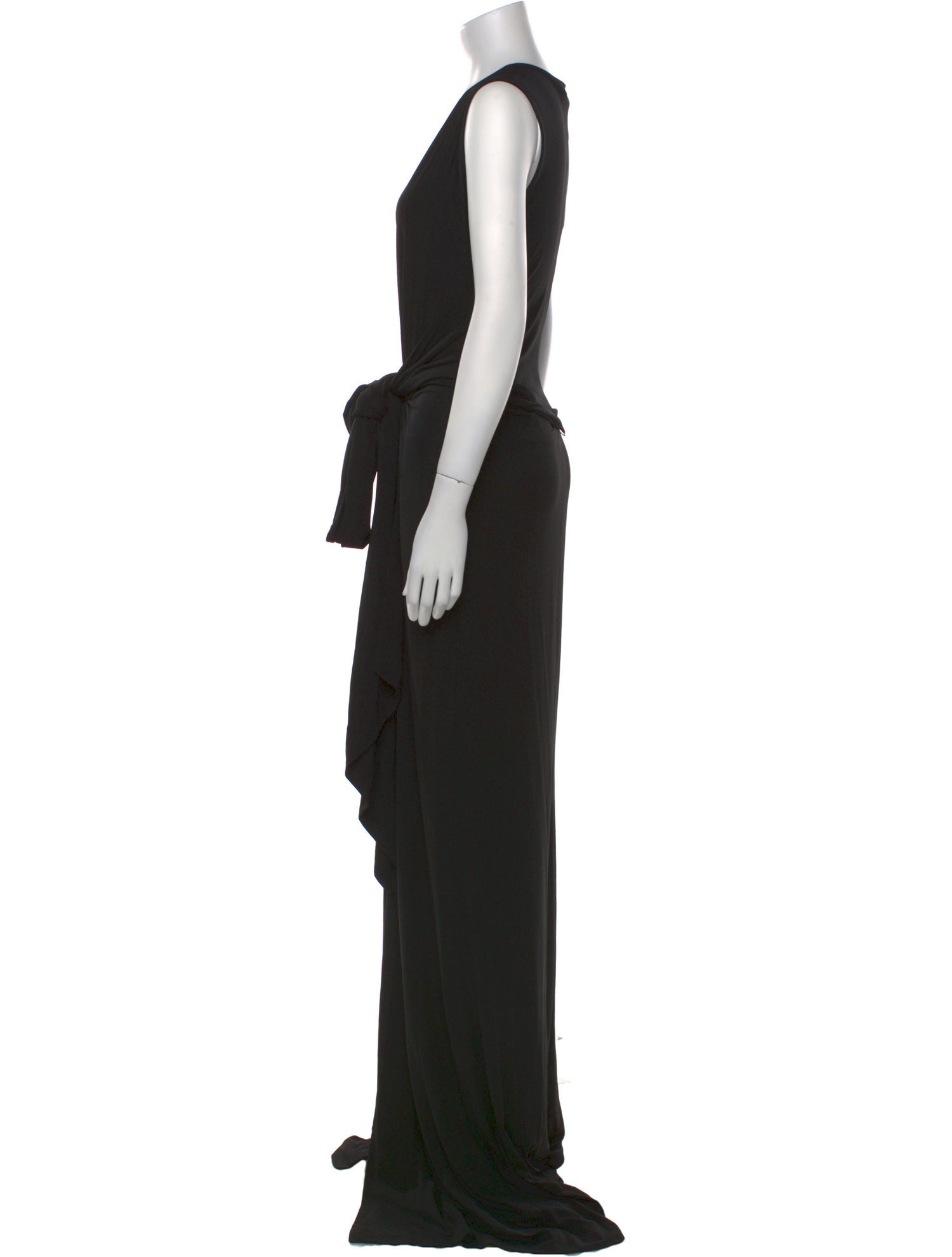 KAUFMANFRANCO V-Neck Long Dress