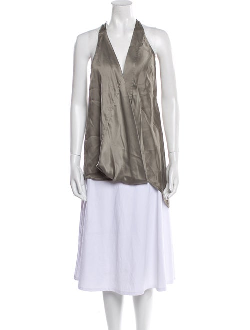 KAUFMANFRANCO Silk V-Neck Tunic